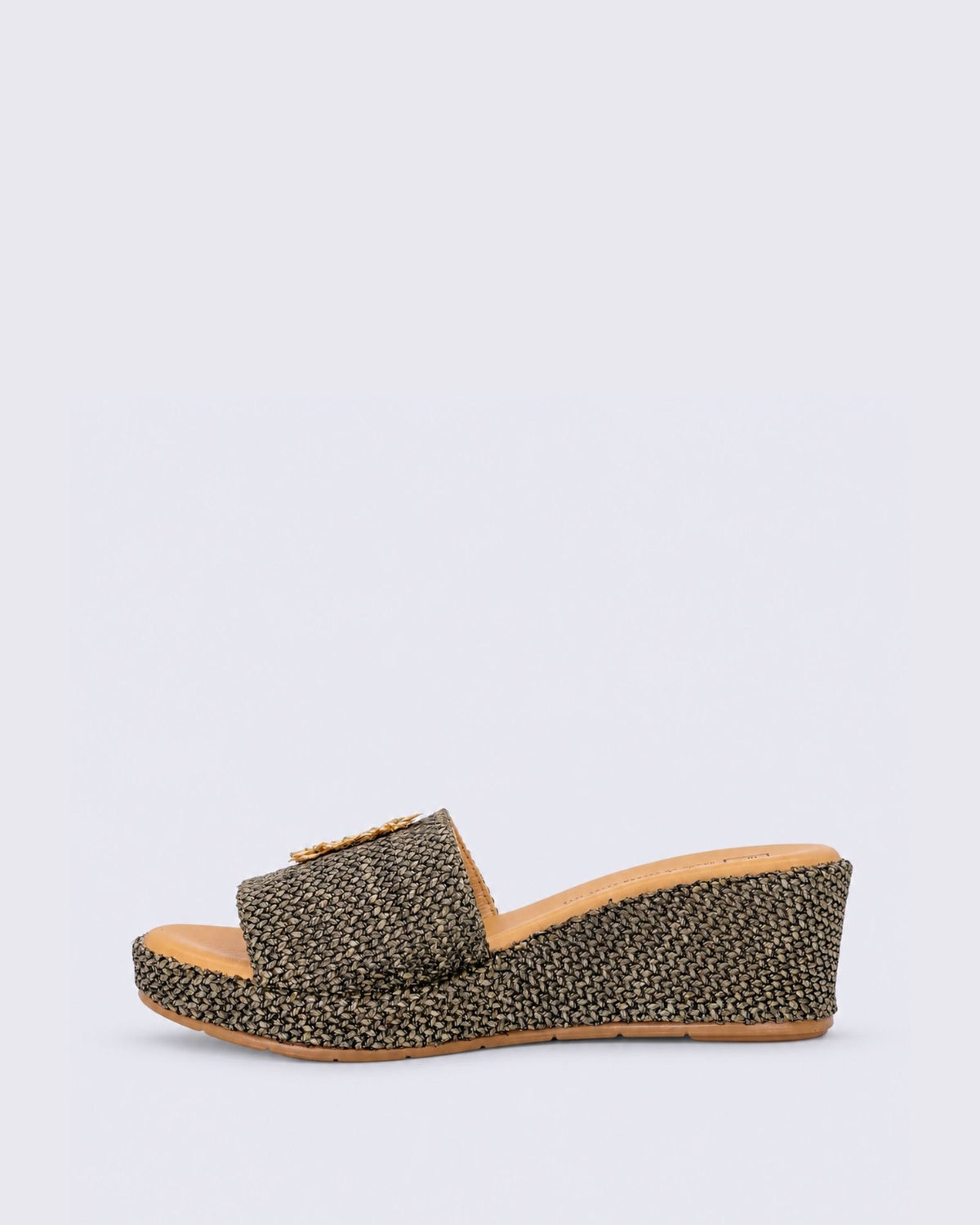 11261 WEDGE SANDALS KHAKI