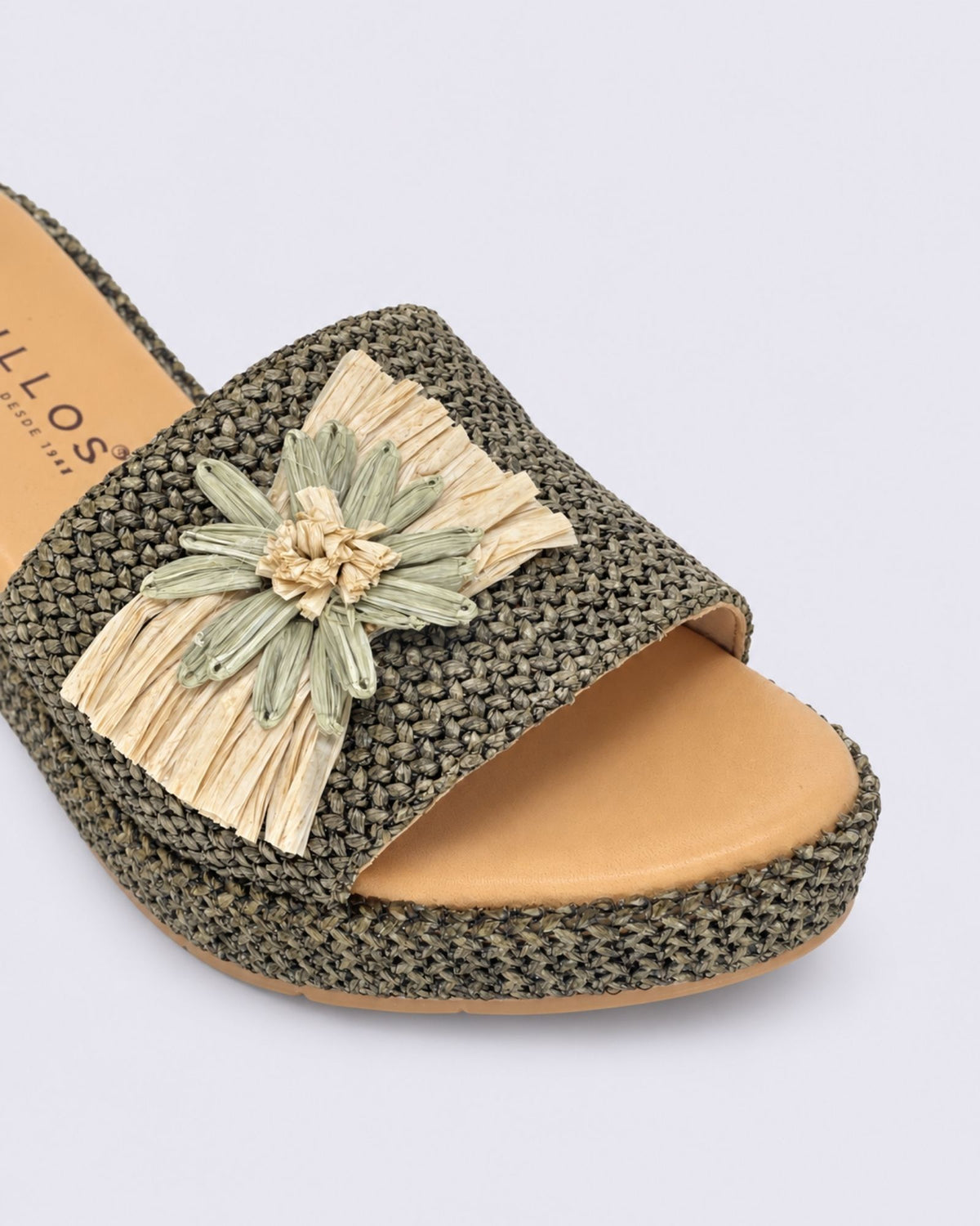 11261 WEDGE SANDALS KHAKI