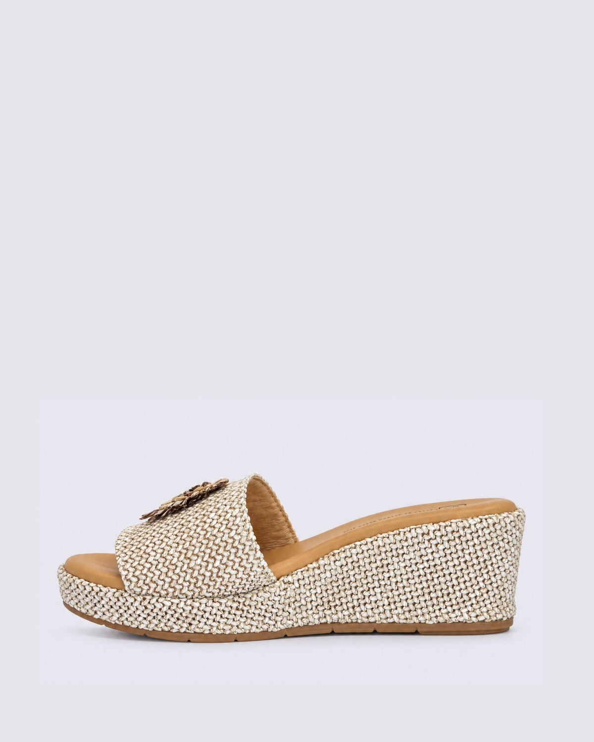 11261 WEDGE SANDALS NATURAL