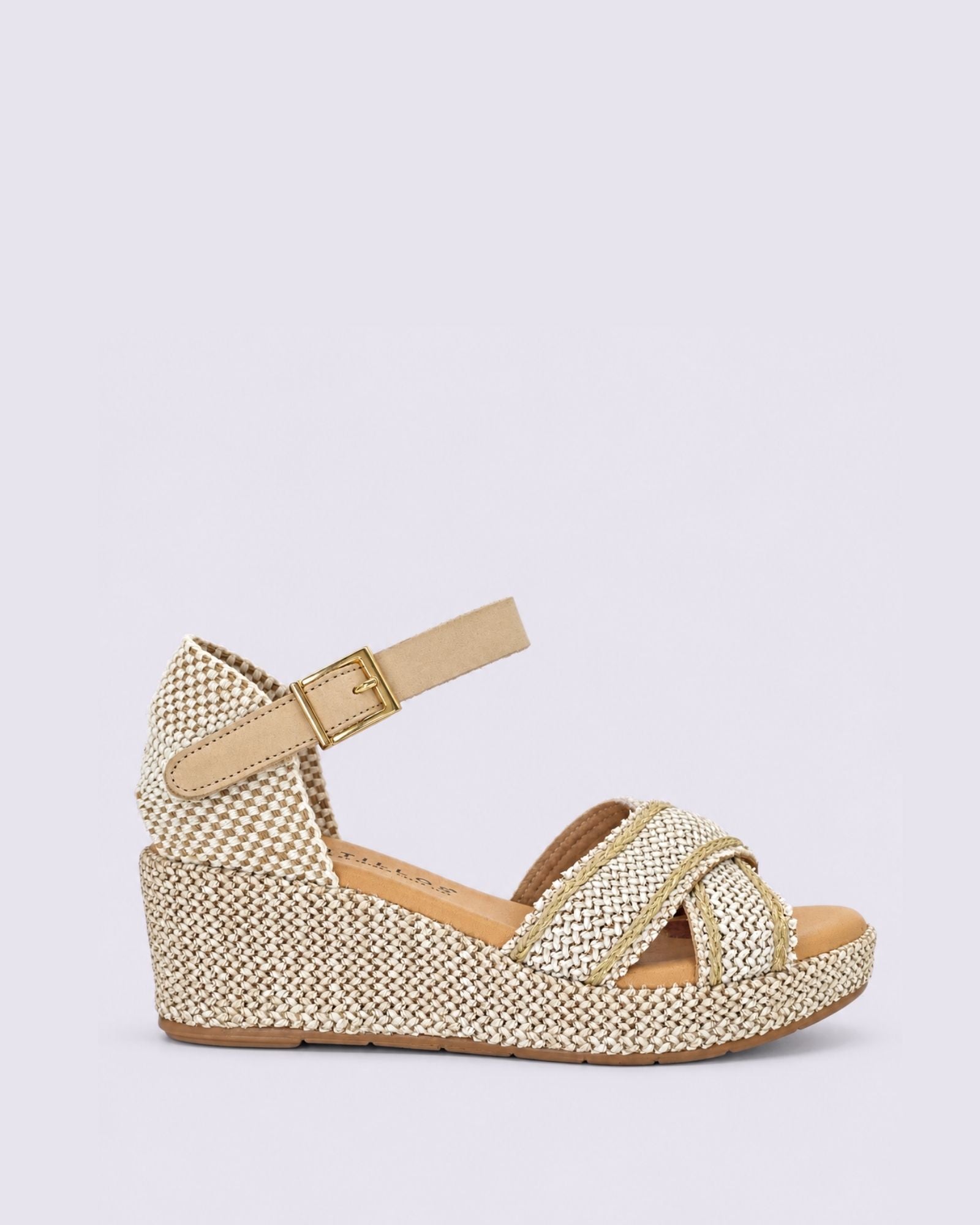 11263 WEDGE SANDALS NATURAL