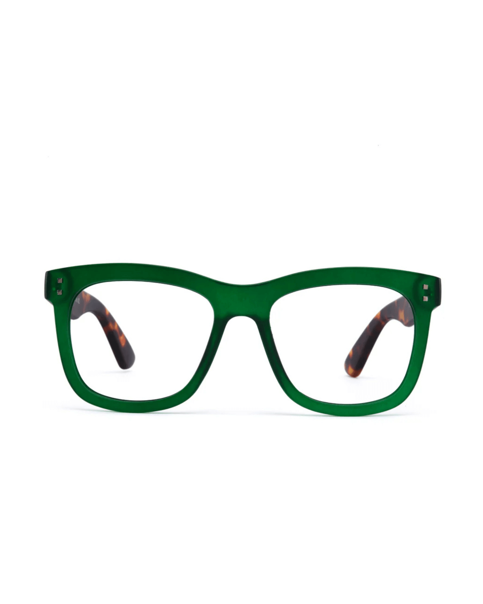 11AM READING GLASSES GREEN