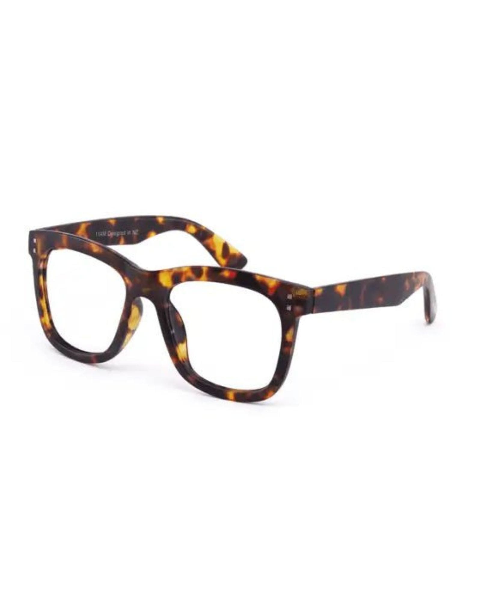 11AM READING GLASSES BROWN TORT