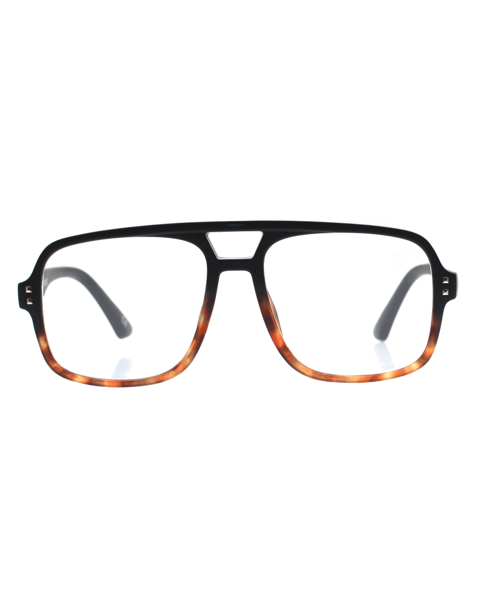 12PM READING GLASSES BLACK TORT