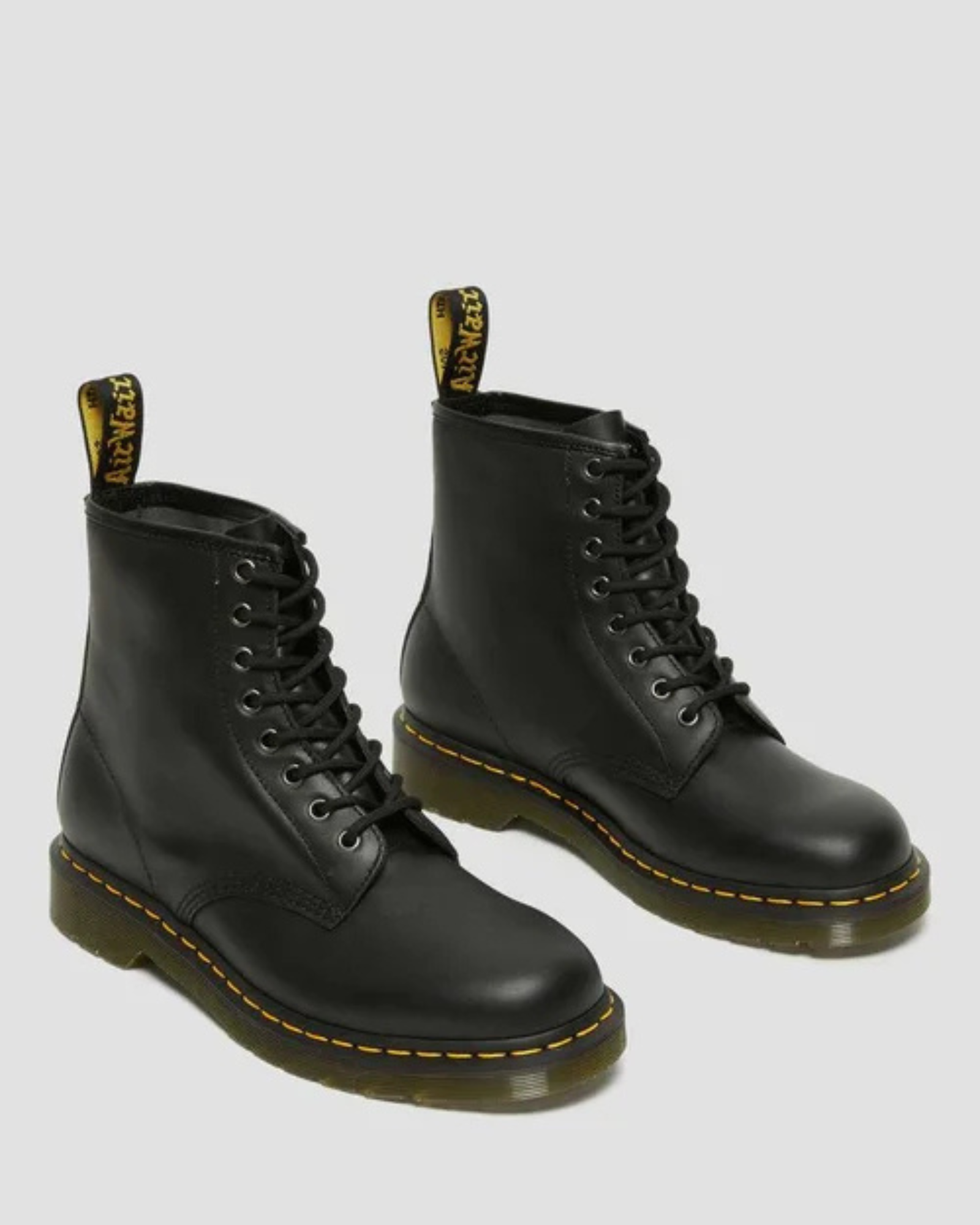 1460 8 EYE BOOT BLACK NAPPA