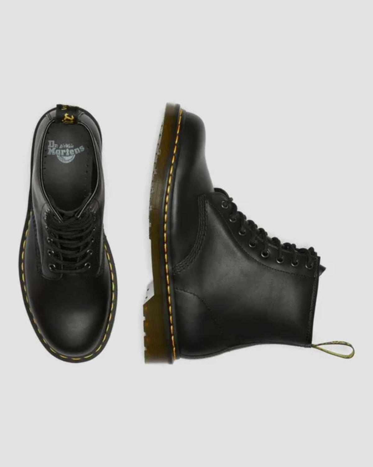 1460 8 EYE BOOT BLACK NAPPA