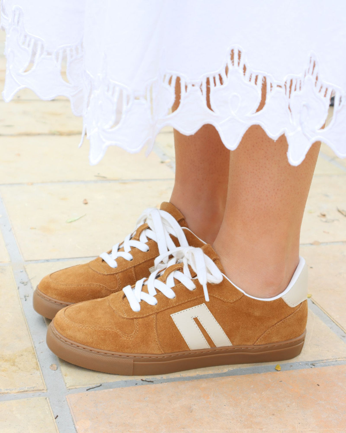 MARLOW SNEAKERS TOFFEE SUEDE