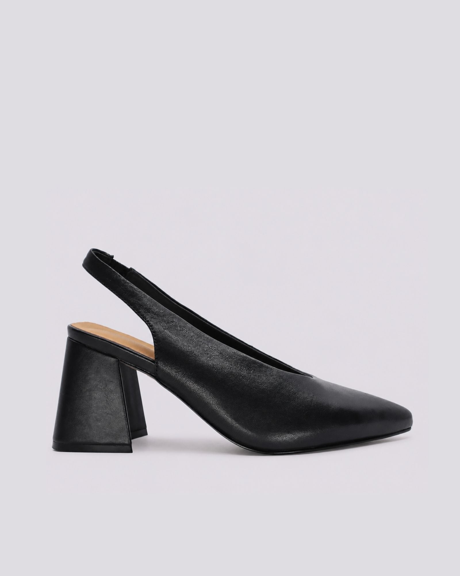 BEYAH SLINGBACK HEELS BLACK