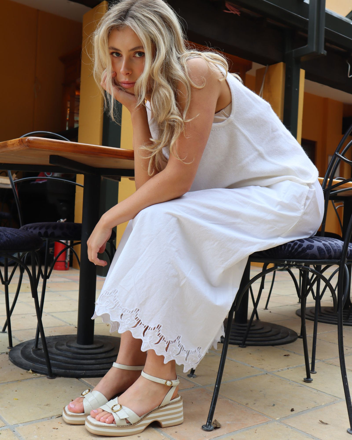 MONTANA HEELED SANDALS ALMOND PATENT