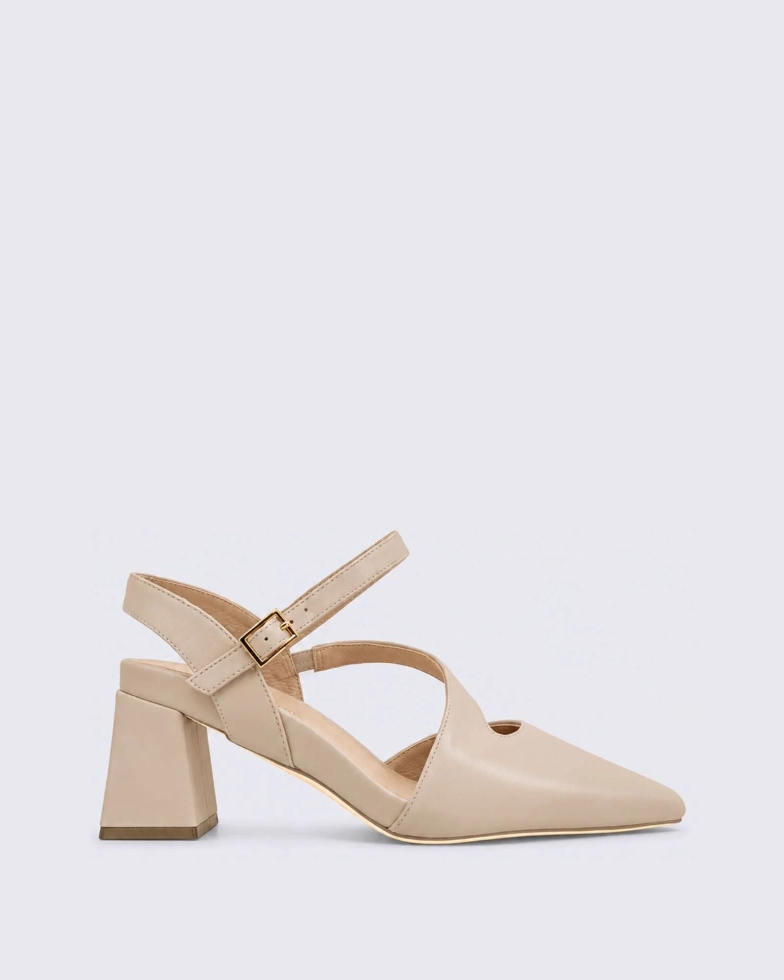 WRYN HEELS NUDE