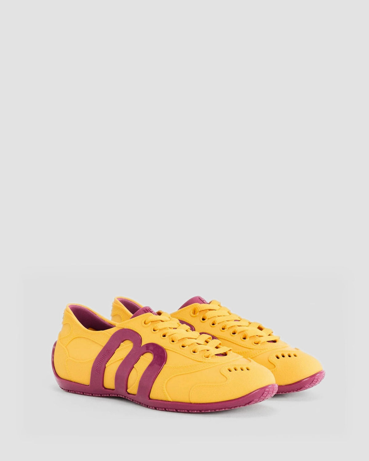 36120 SNEAKERS PINK/YELLOW