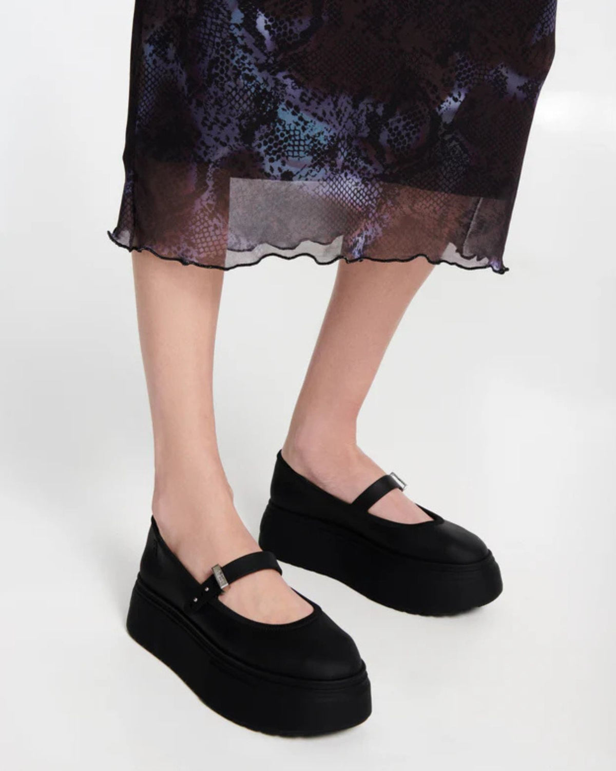 37858 PLATFORM MARY JANES BLACK