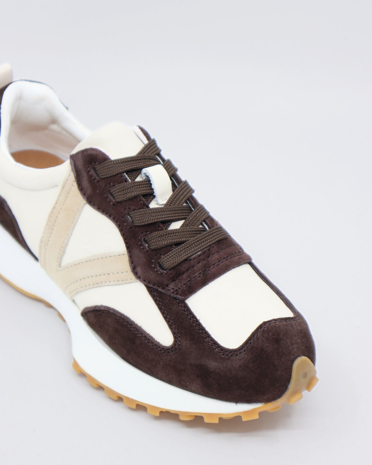 ORANGE SNEAKERS CHOCOLATE/CAMEL