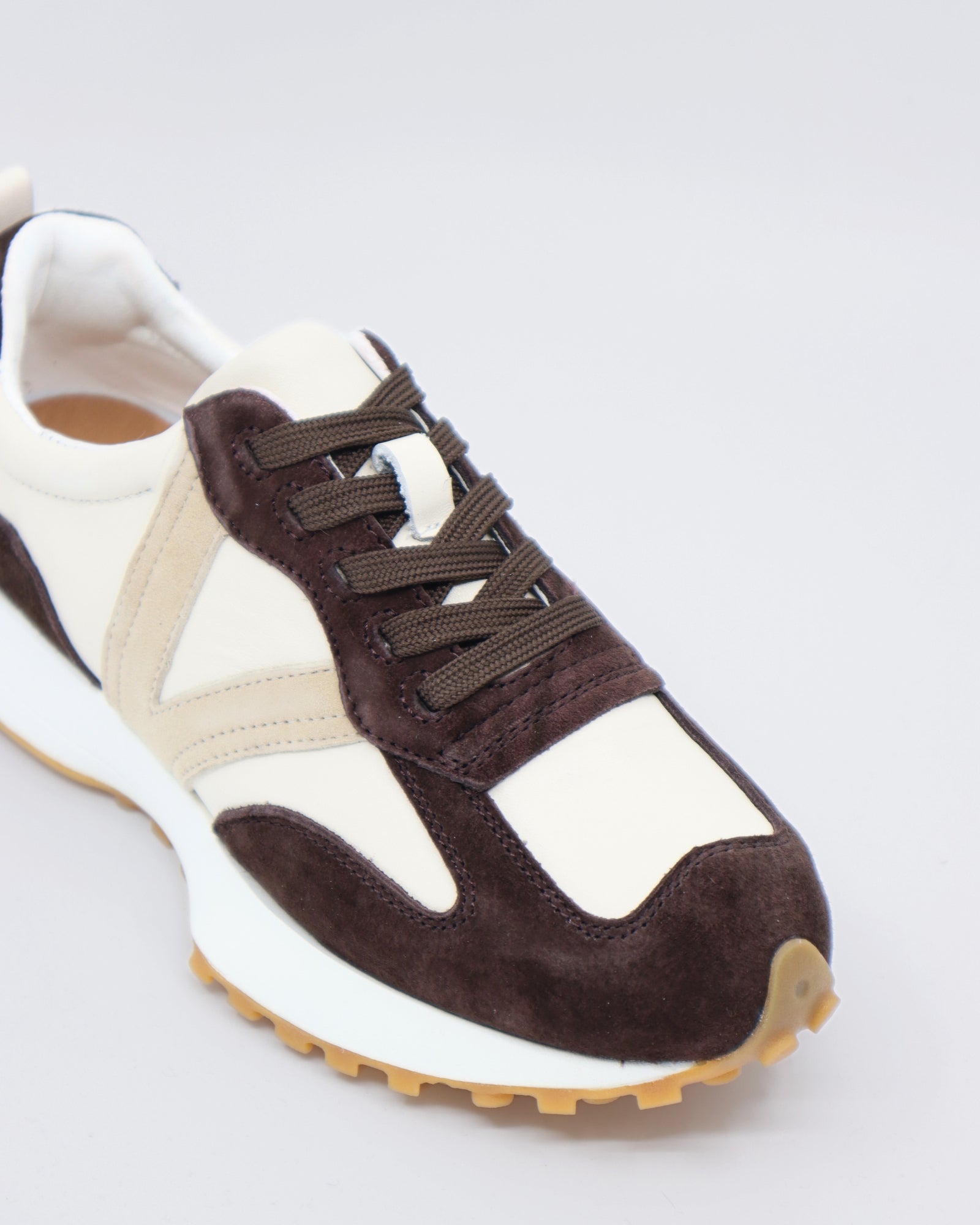 ORANGE SNEAKERS CHOCOLATE/CAMEL