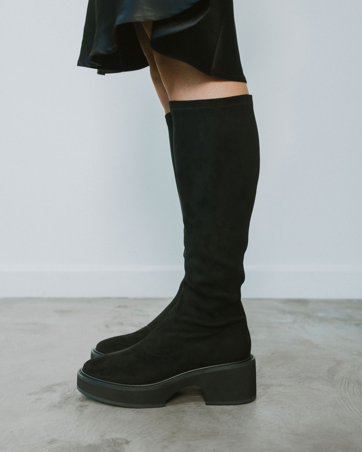 LIVVY LONG BOOTS BLACK