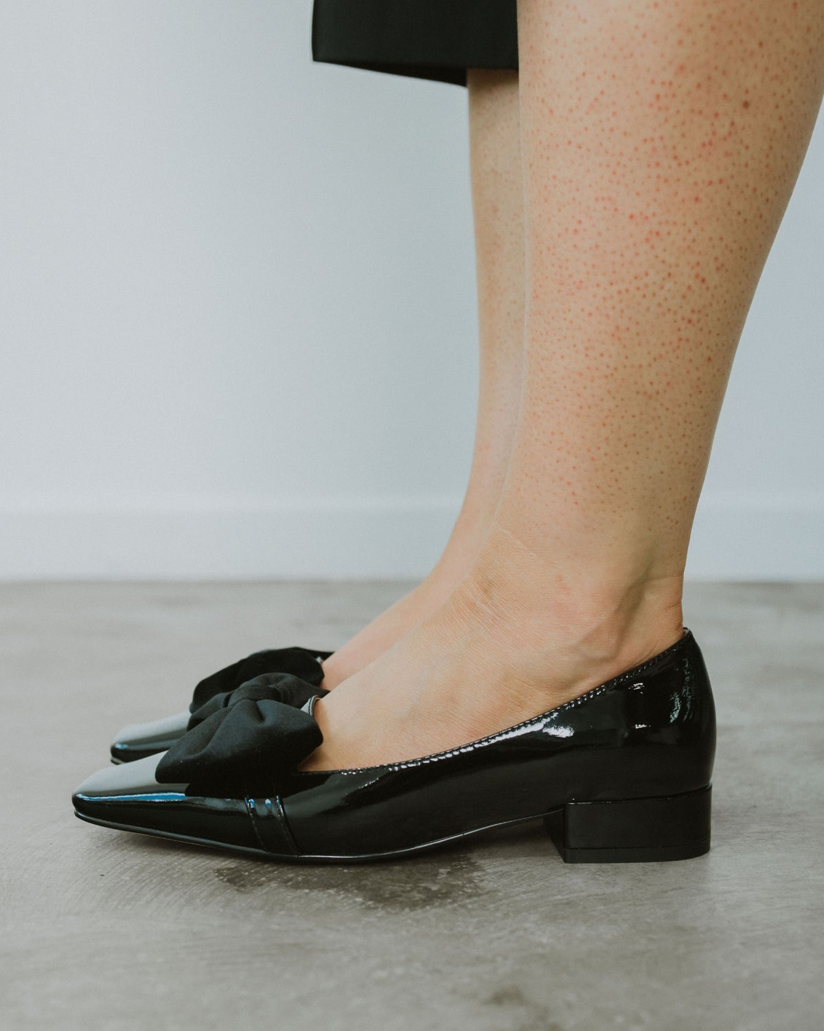 LIPSTICK SHOES BLACK PATENT