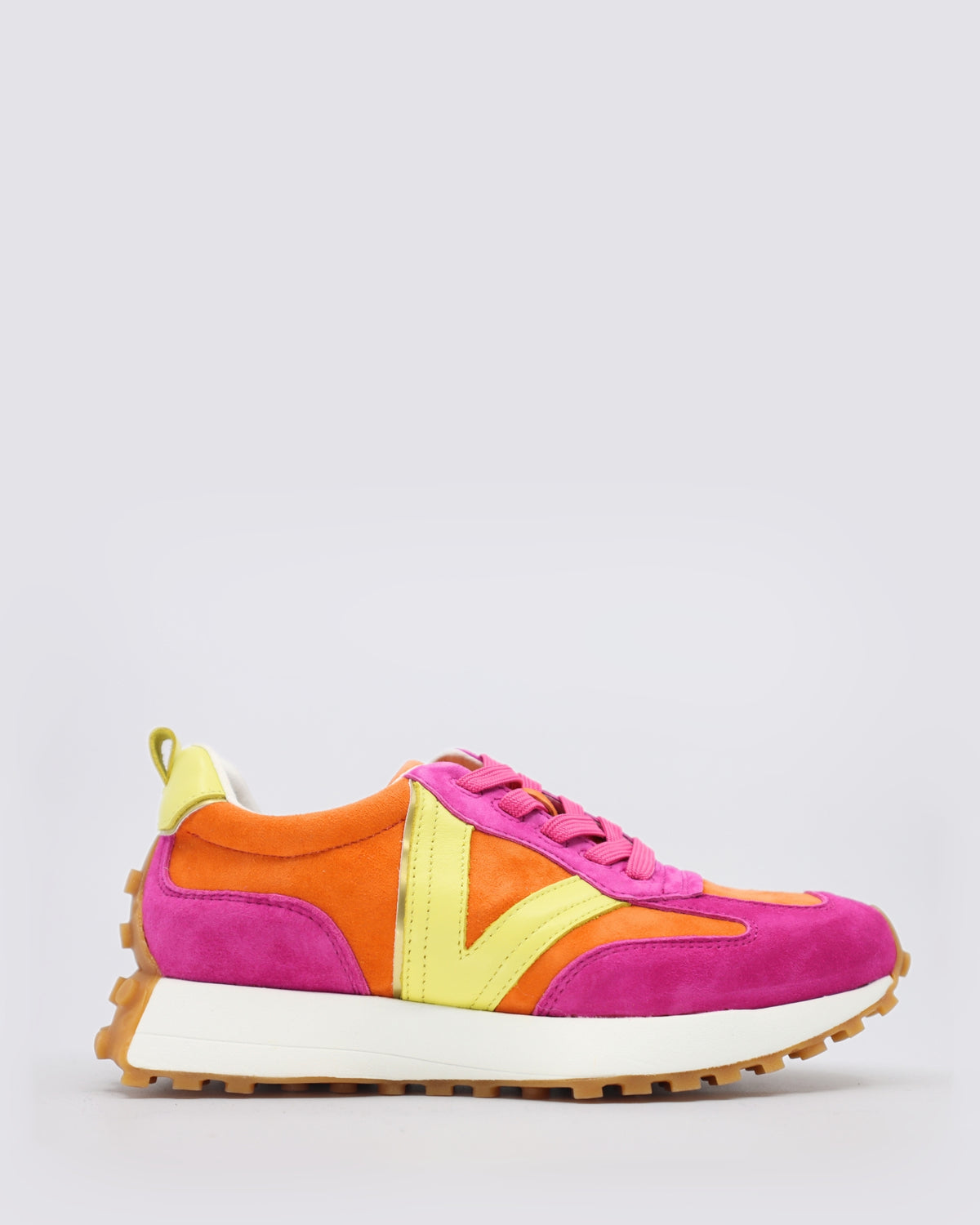 ORANGE SNEAKERS FUCHSIA/YELLOW