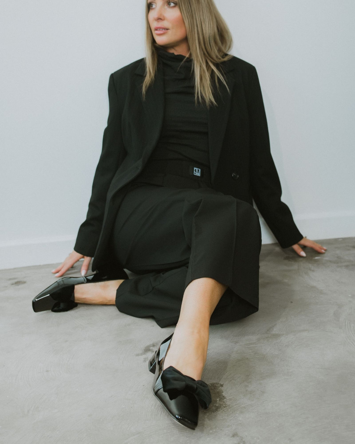 LIPSTICK SHOES BLACK PATENT