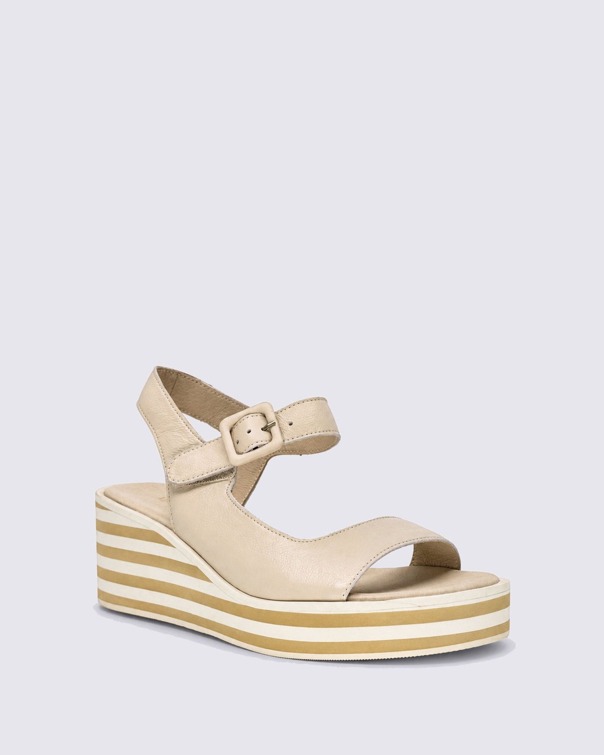 FIGG PLATFORM SANDALS MILK