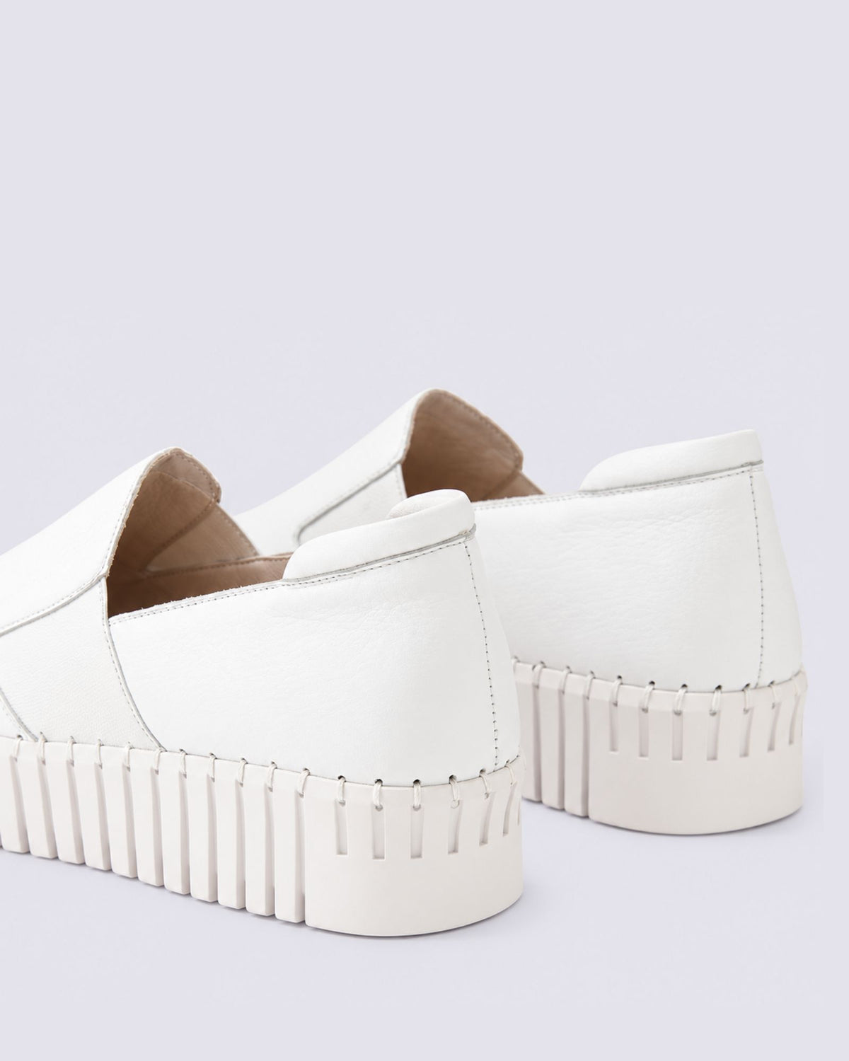 BECCA FLATS WHITE/WHITE