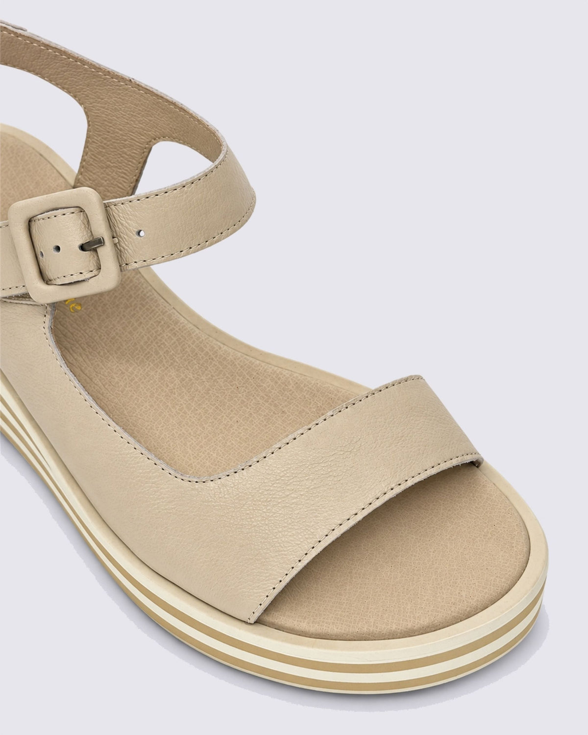 FIGG PLATFORM SANDALS MILK