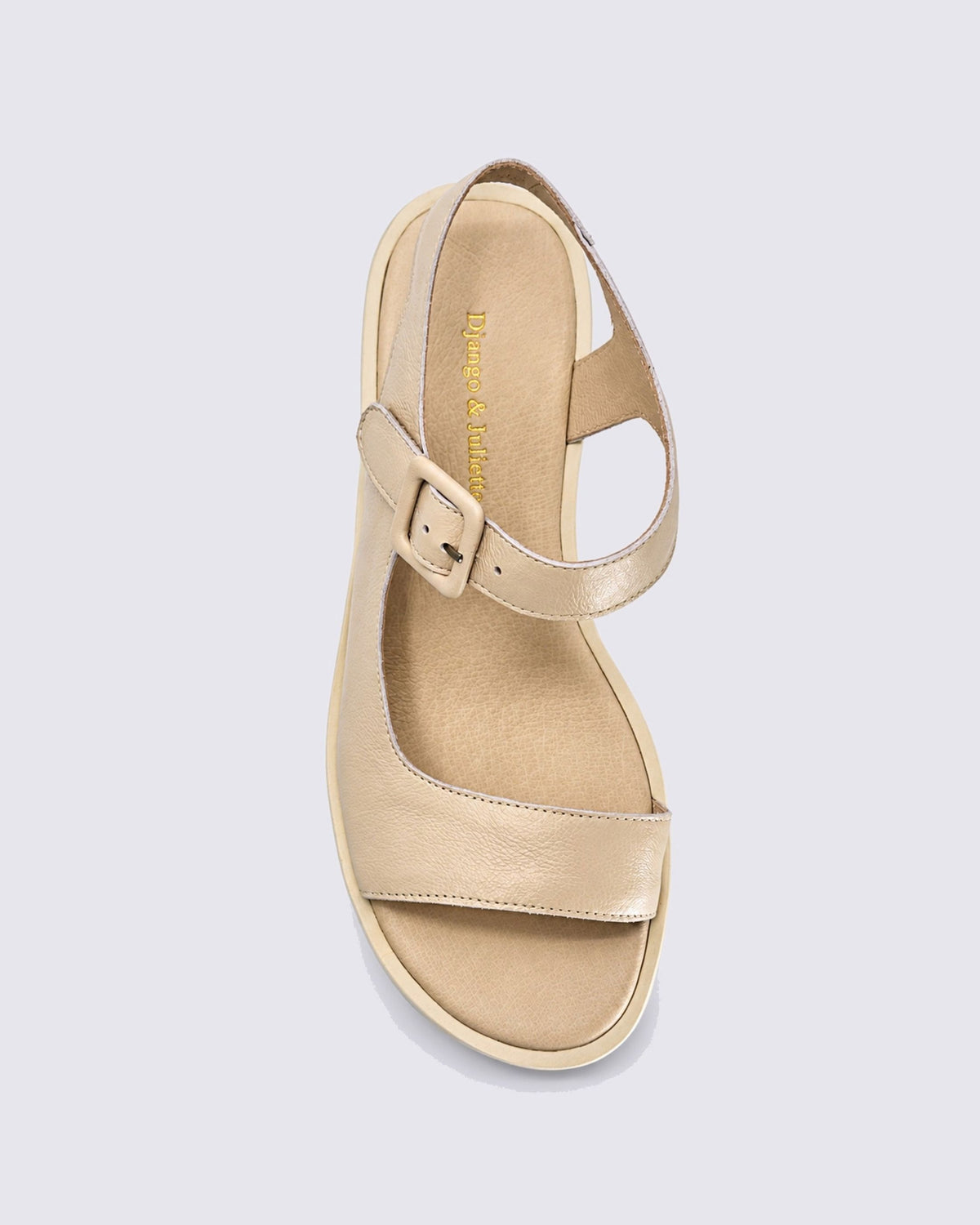 FIGG PLATFORM SANDALS MILK