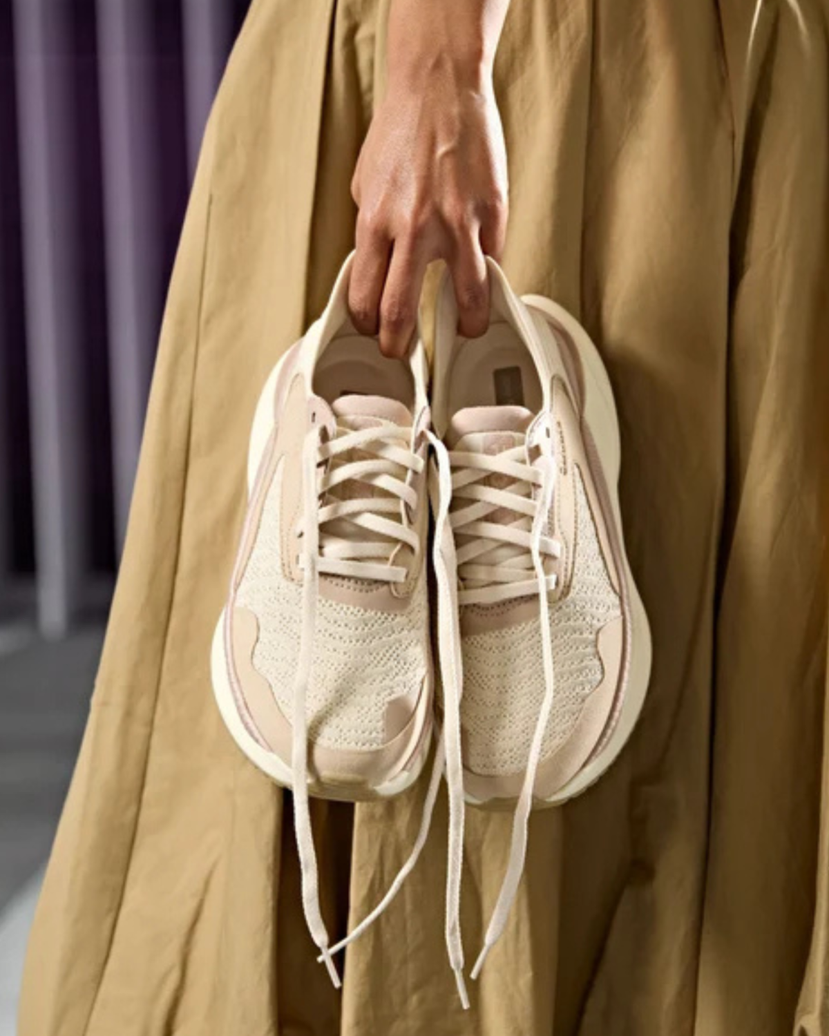 PACE W SNEAKERS SAND COMBI