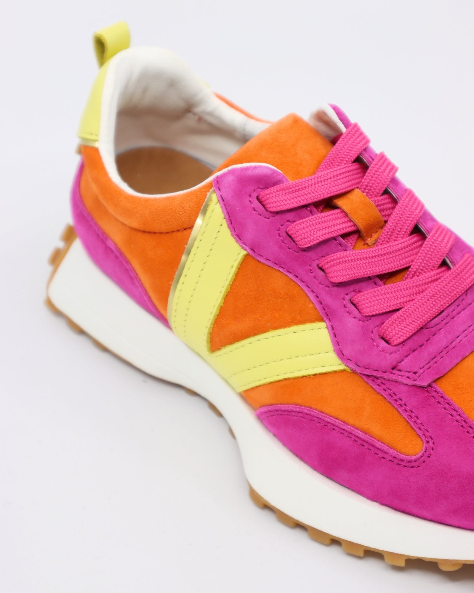 ORANGE SNEAKERS FUCHSIA/YELLOW