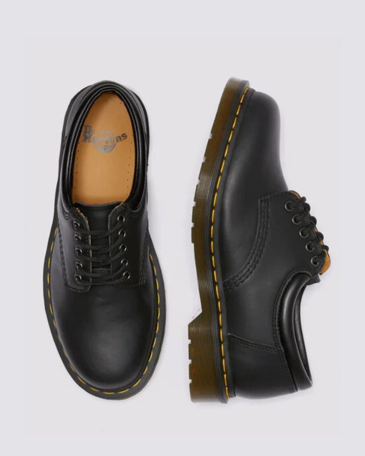 8053 5 EYE MENS SHOES BLACK NAPPA