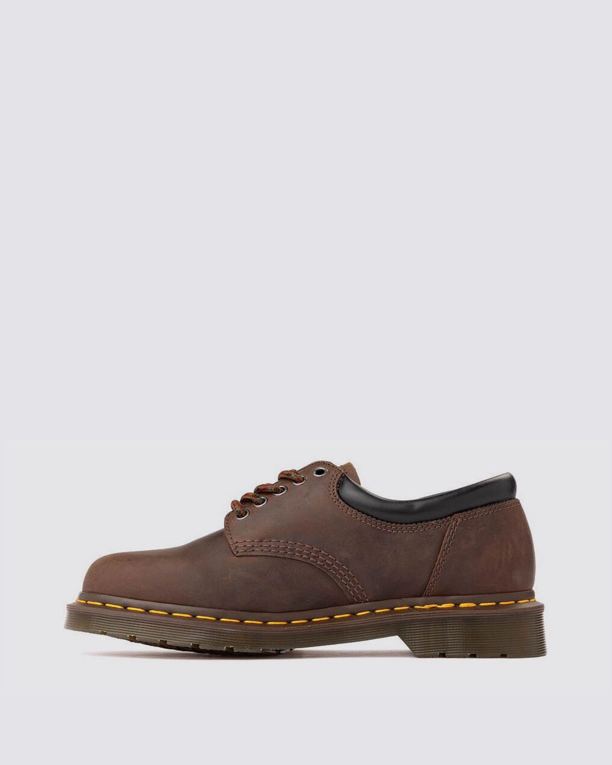 8053 5 EYE MENS SHOES DARK BROWN