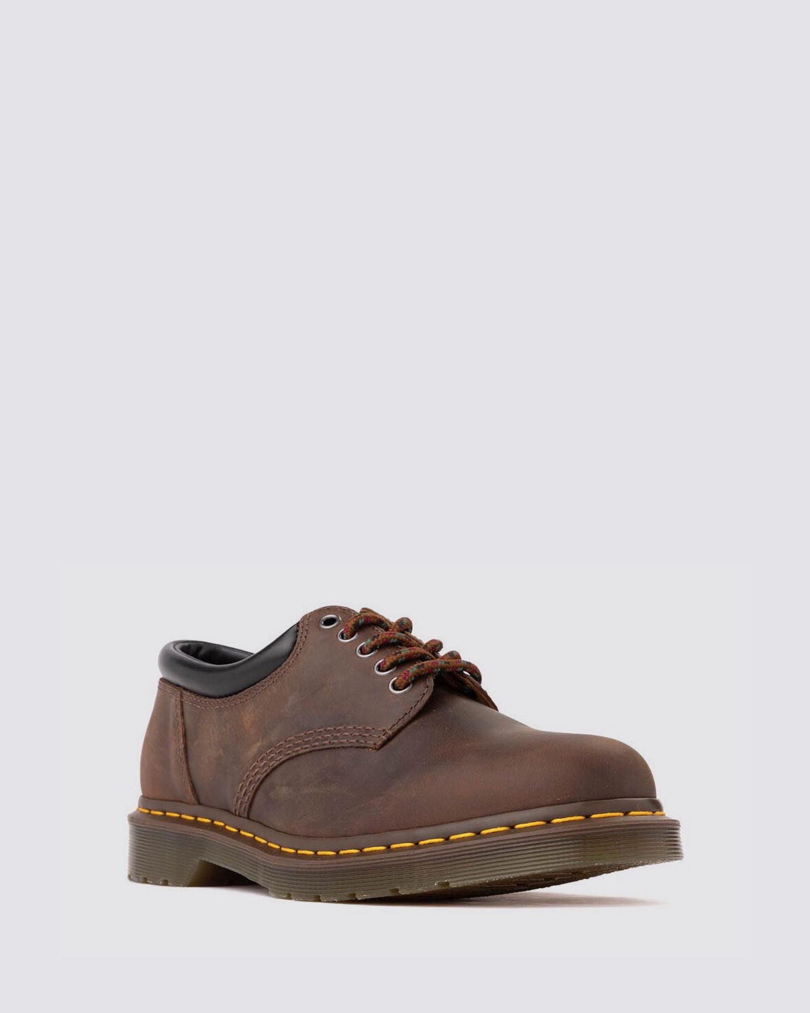 8053 5 EYE MENS SHOES DARK BROWN