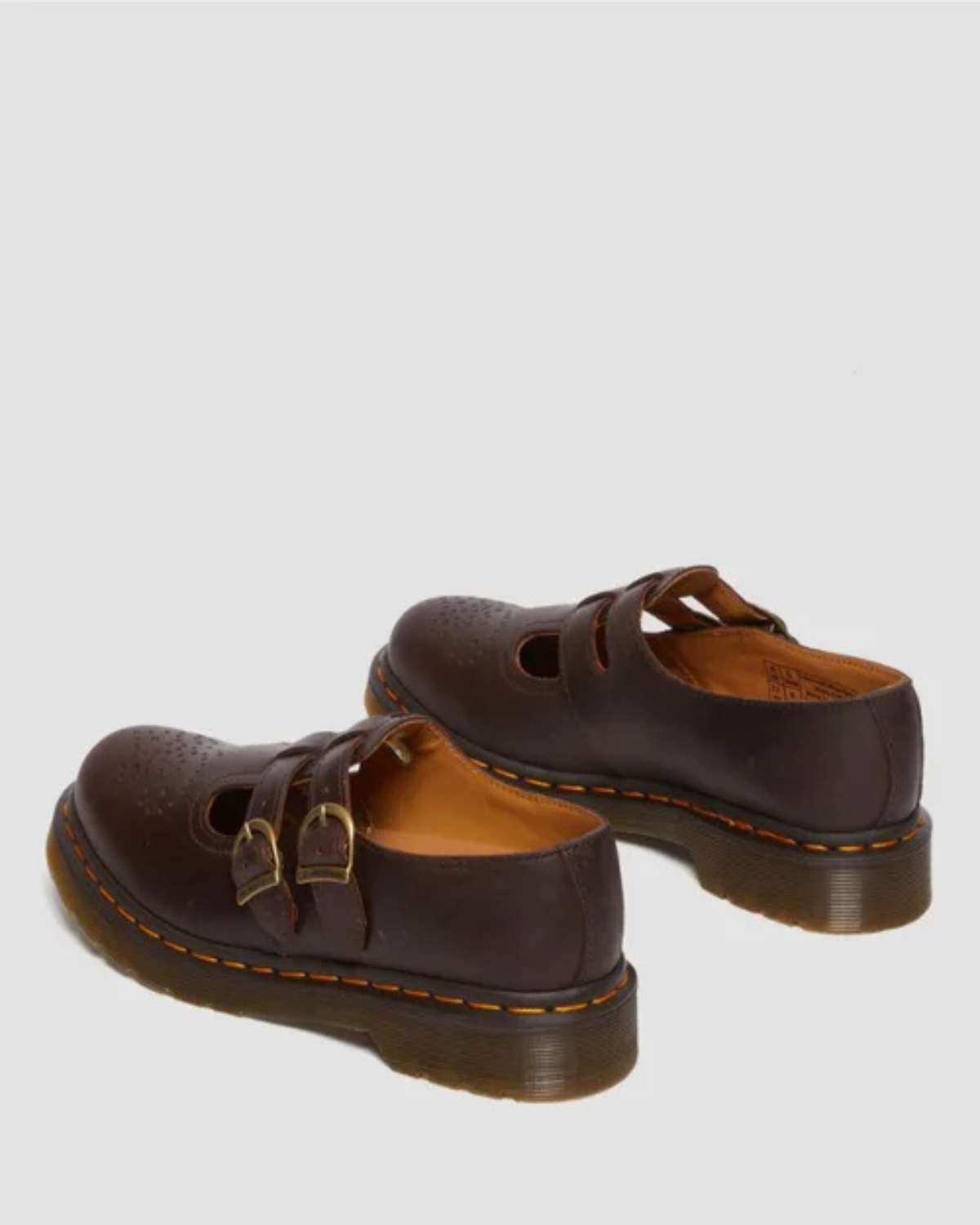 8065 MARY JANE DARK BROWN CRAZY HORSE