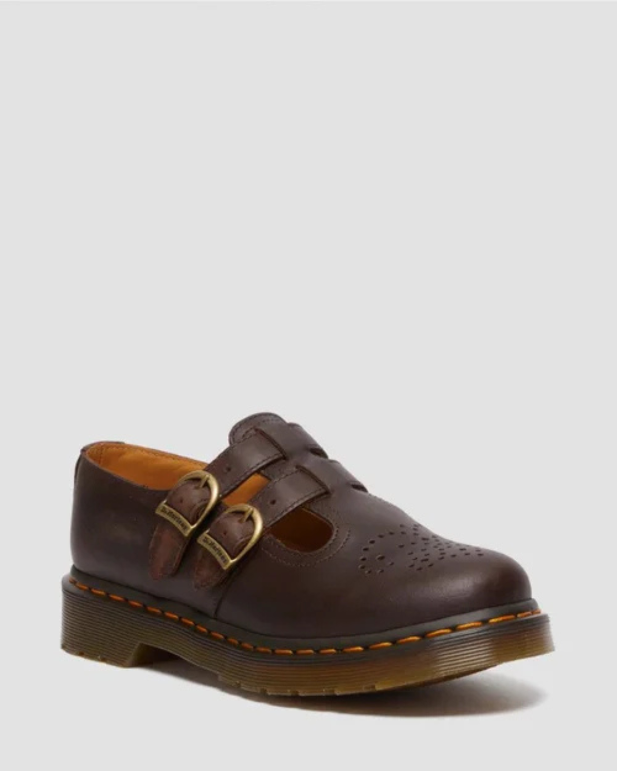 8065 MARY JANE DARK BROWN CRAZY HORSE