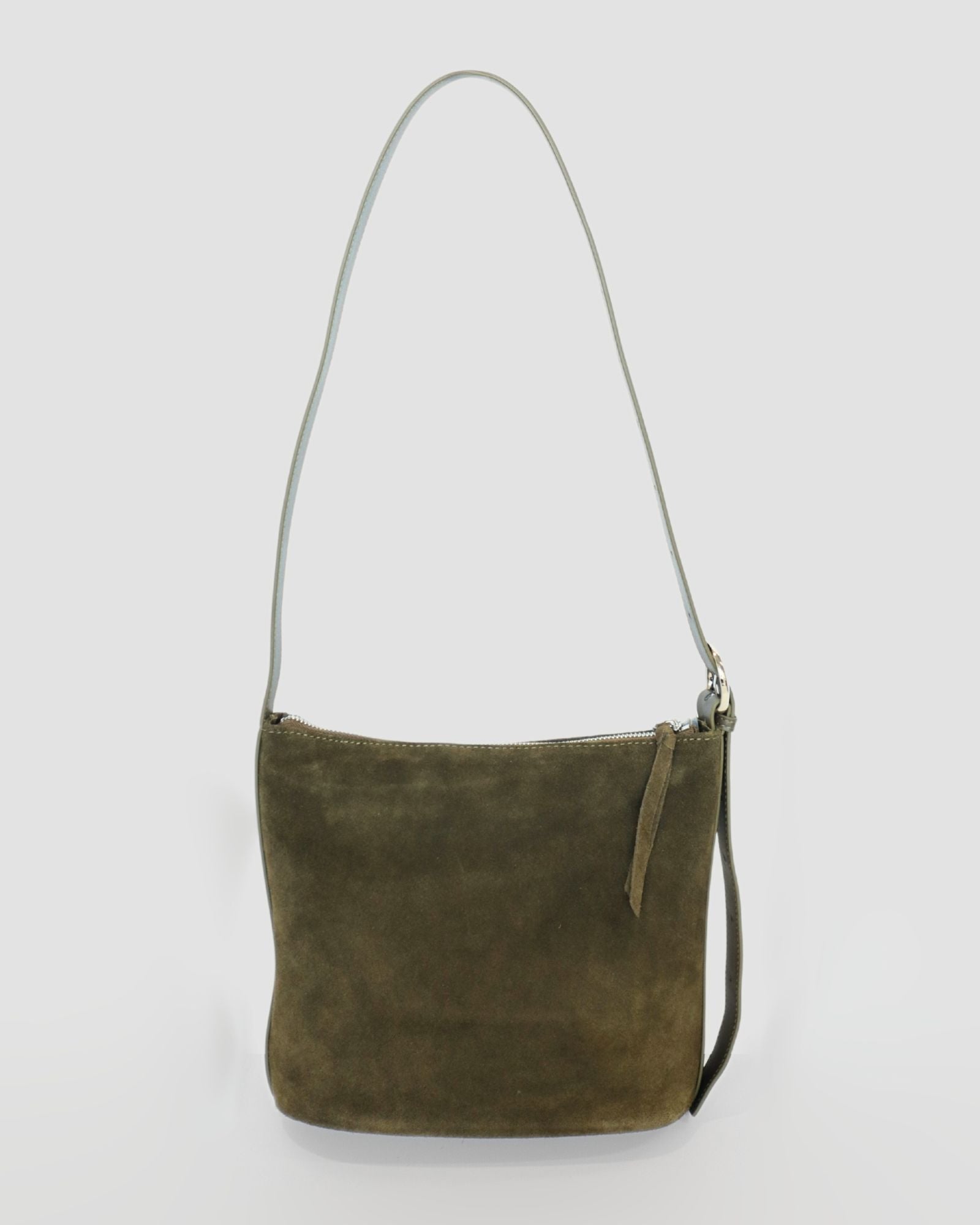 CAMILLA BAG KHAKI SUEDE