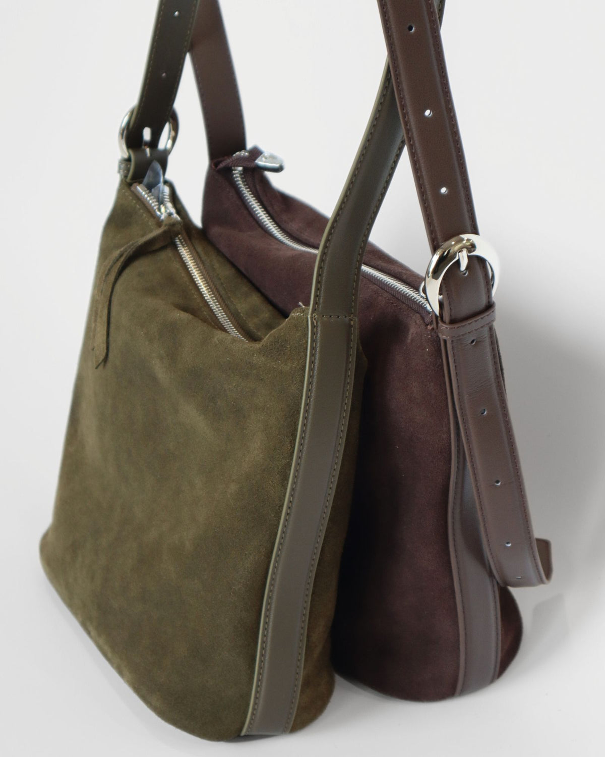 CAMILLA BAG CHOCOLATE SUEDE
