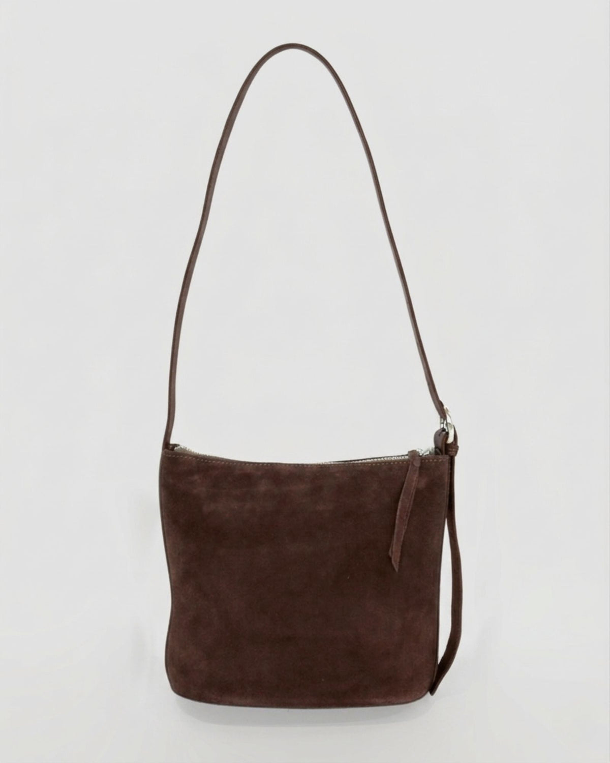 CAMILLA BAG CHOCOLATE SUEDE