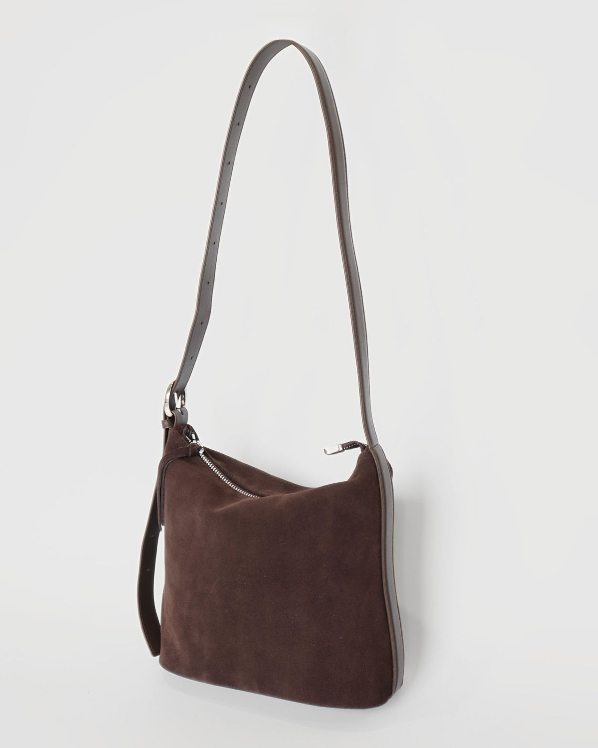 CAMILLA BAG CHOCOLATE SUEDE