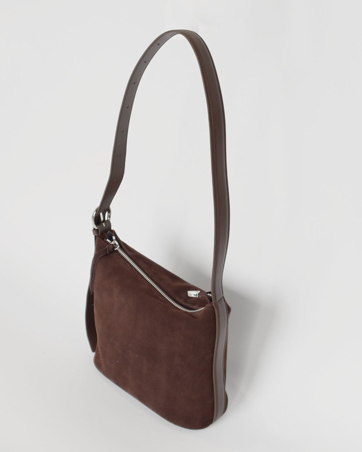 CAMILLA BAG CHOCOLATE SUEDE