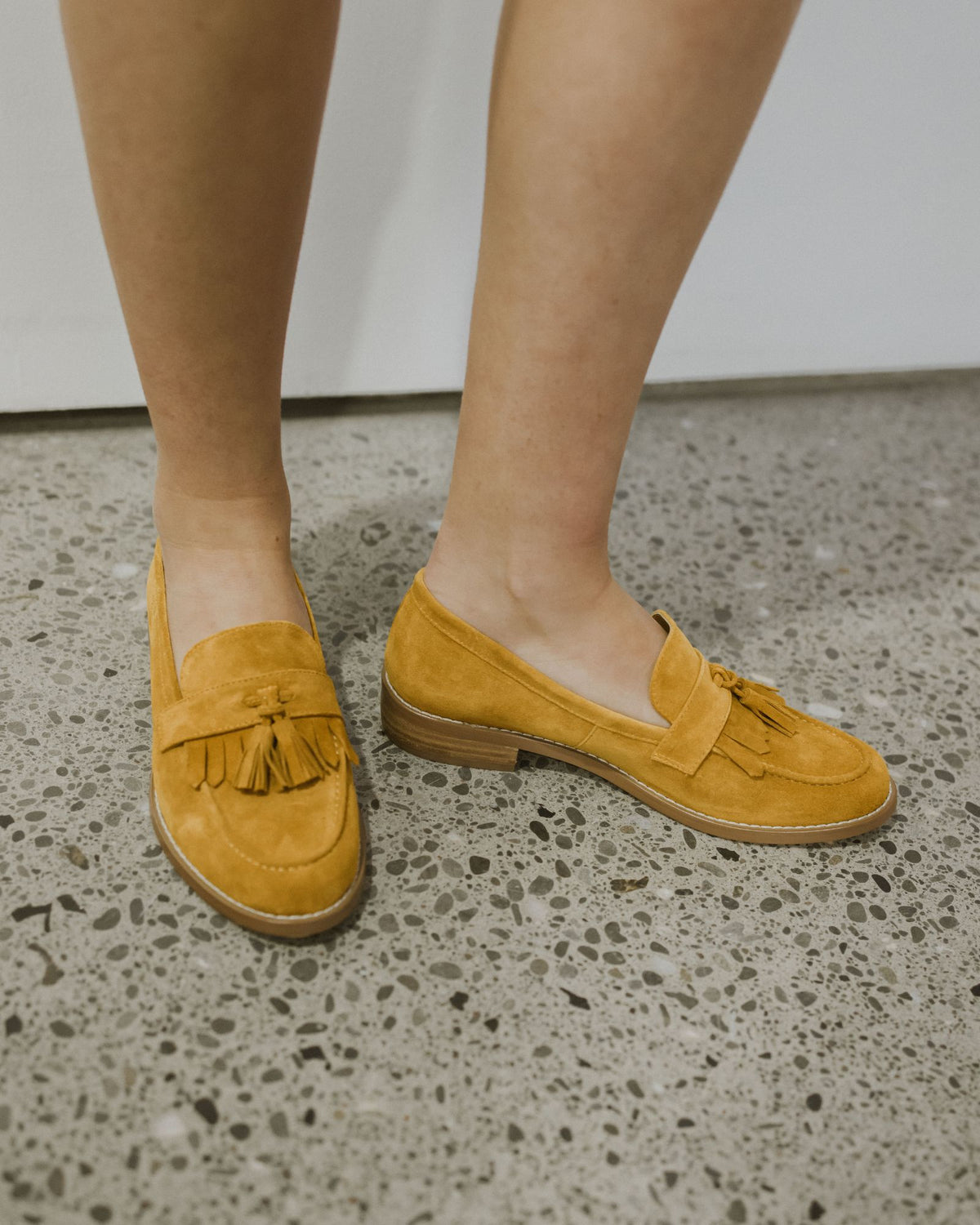 LUSH LOAFERS MARIGOLD SUEDE