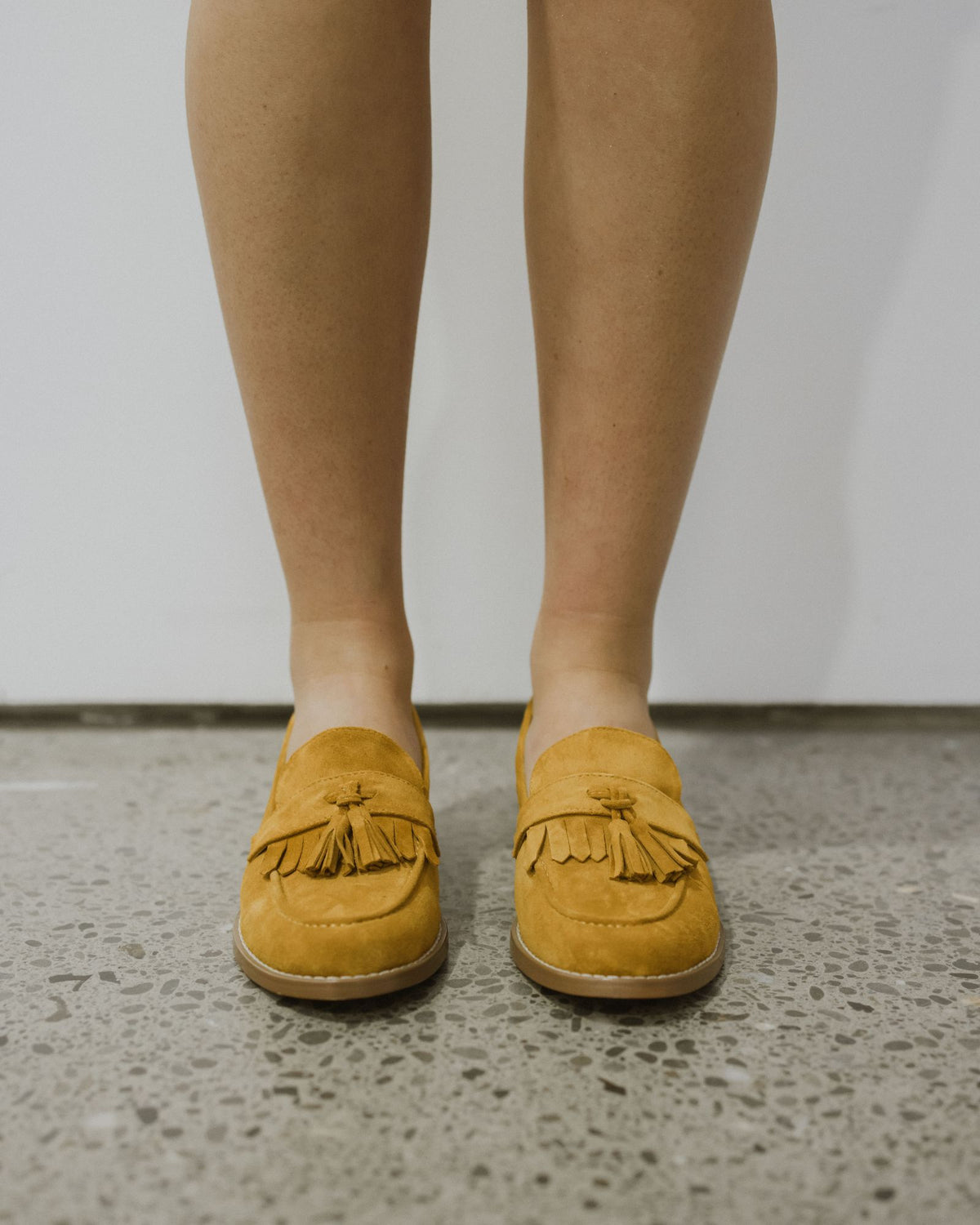 LUSH LOAFERS MARIGOLD SUEDE