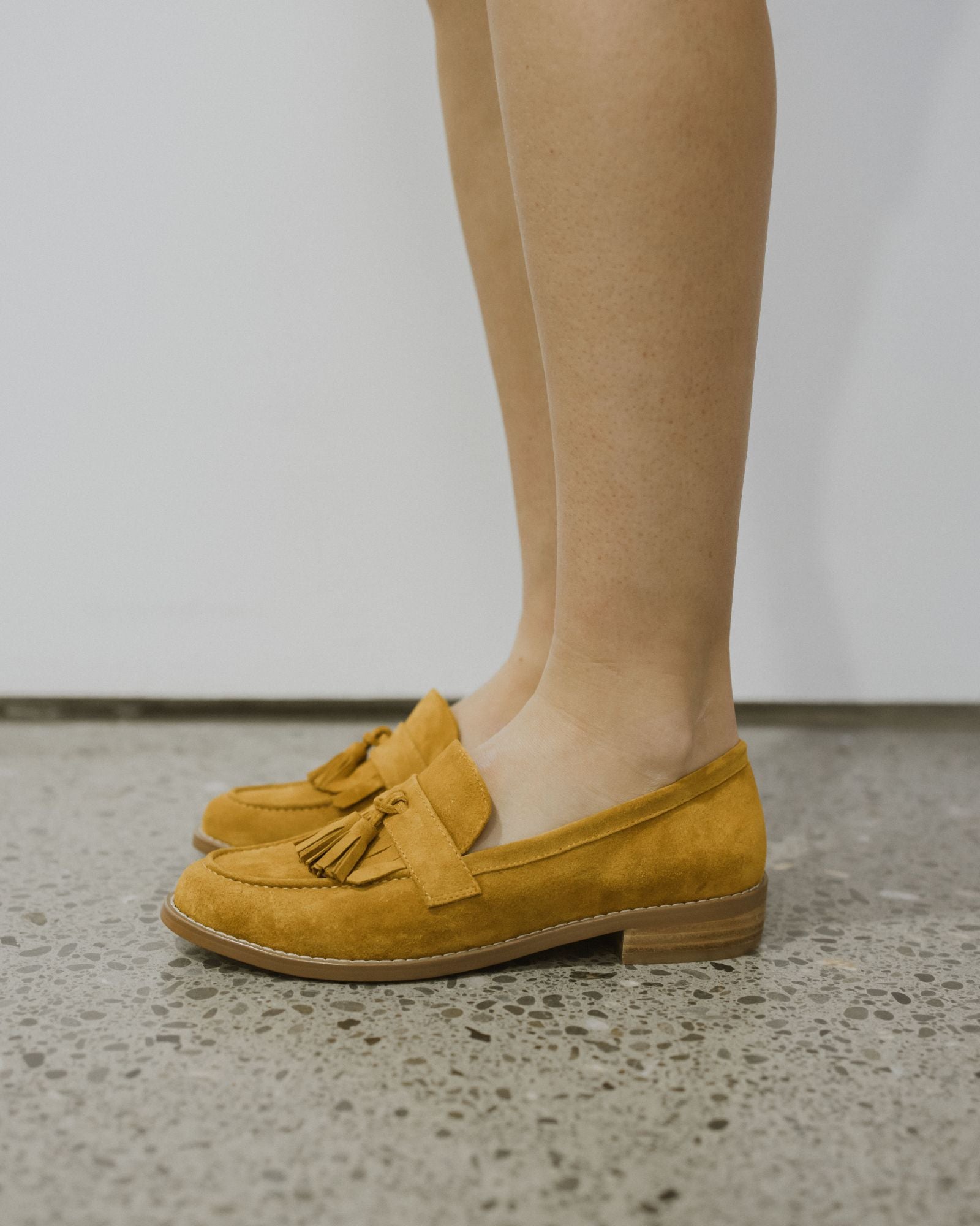 LUSH LOAFERS MARIGOLD SUEDE