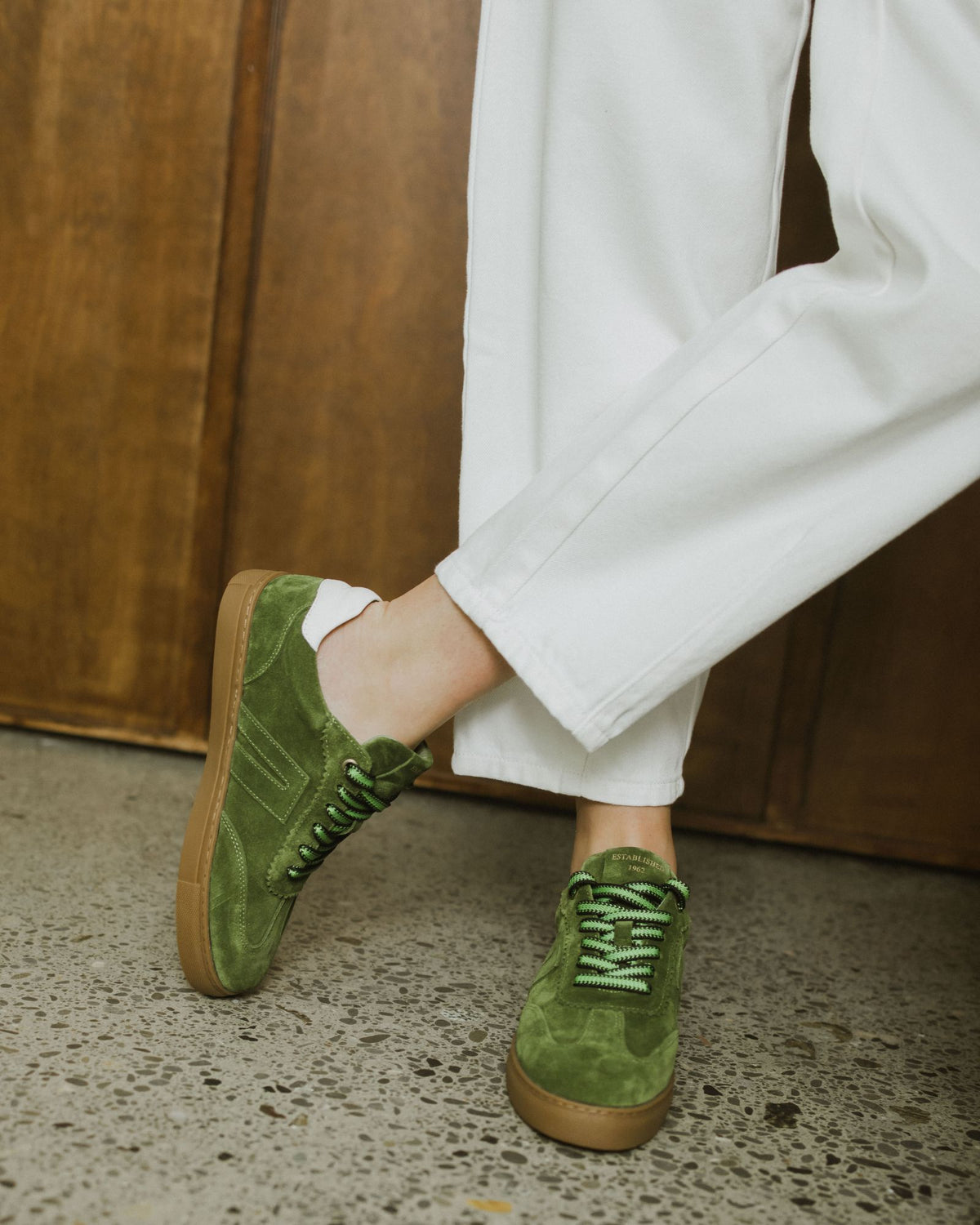KAT SNEAKERS MOSS SUEDE