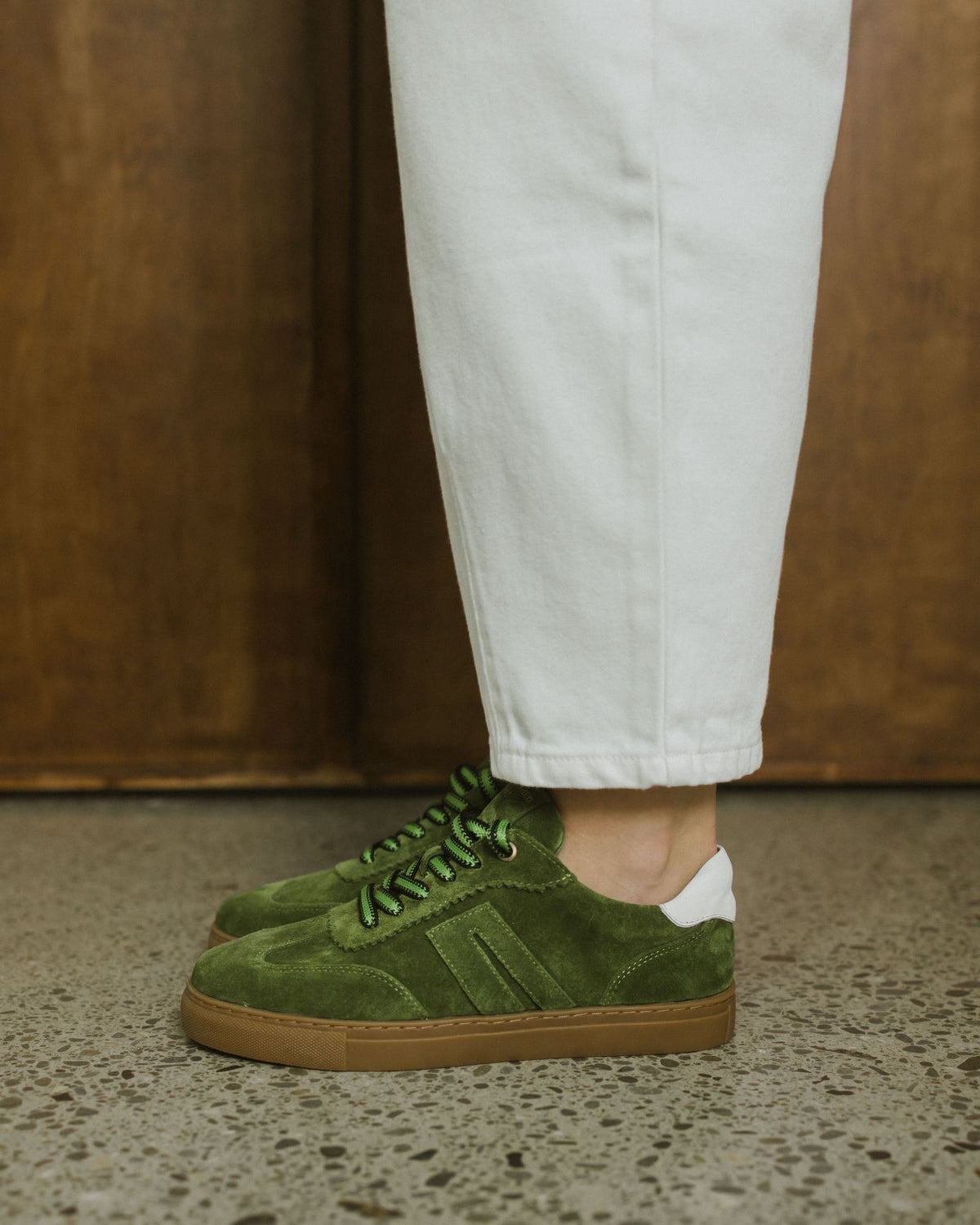 KAT SNEAKERS MOSS SUEDE