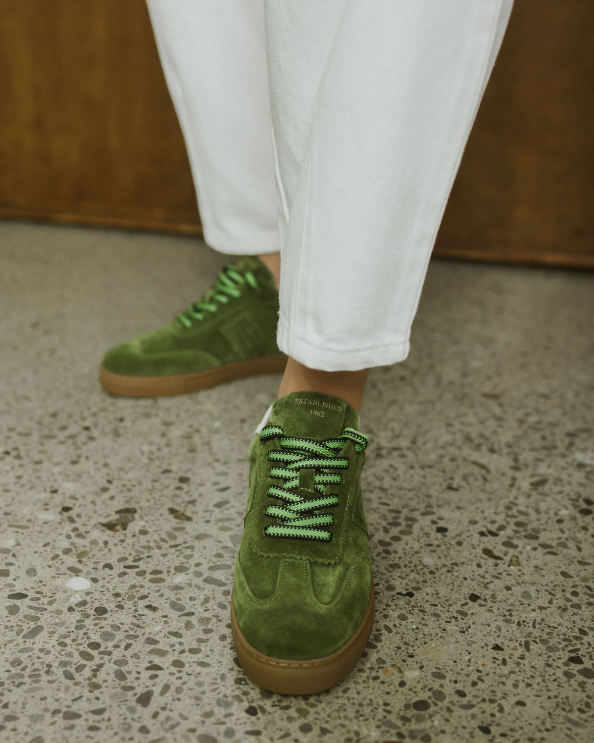 KAT SNEAKERS MOSS SUEDE