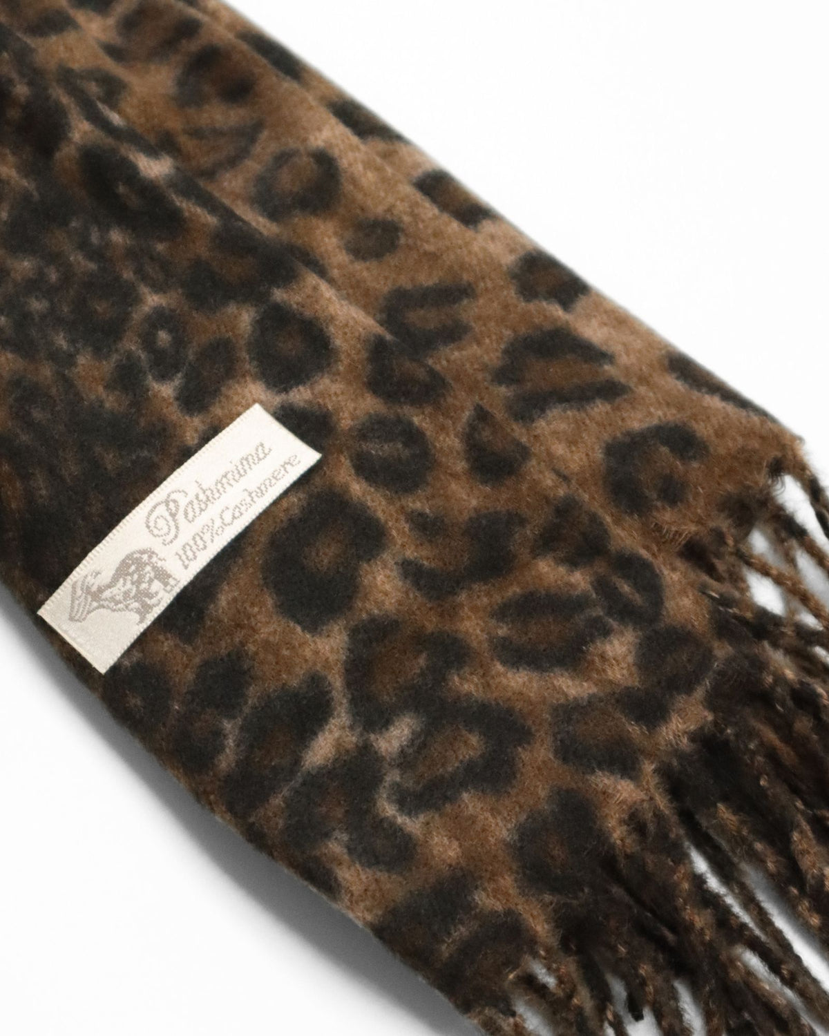 ARIA SCARF BLACK LEOPARDS
