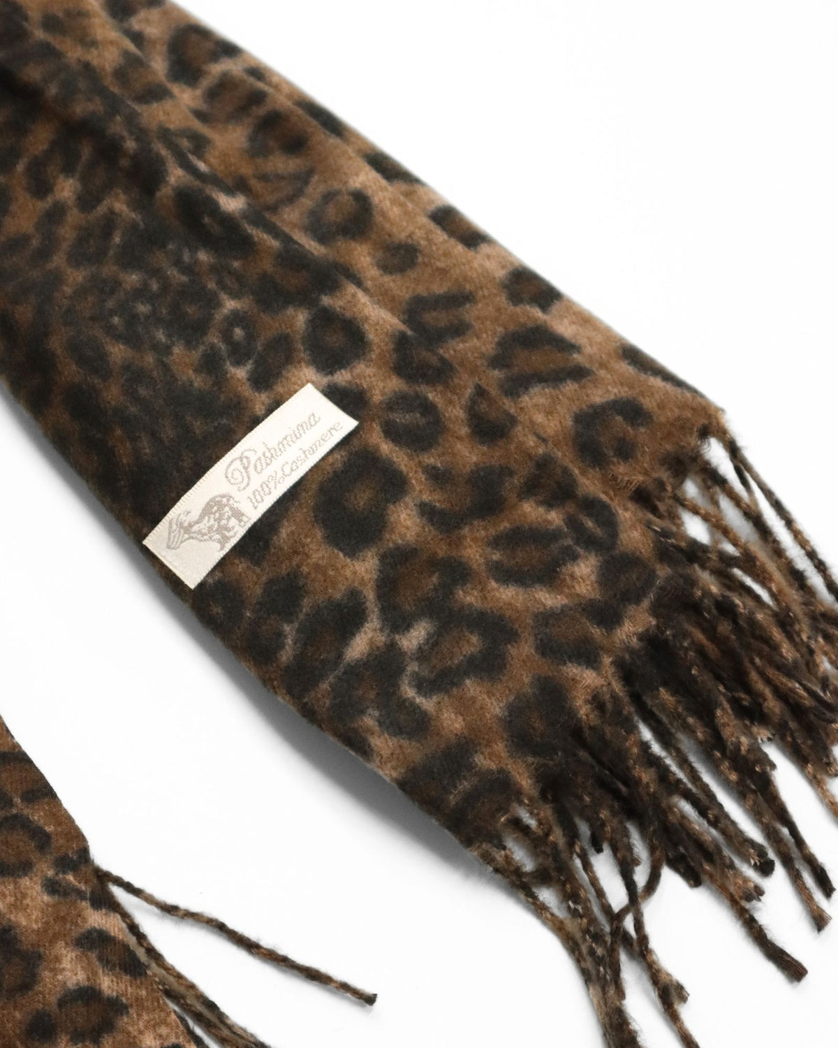 ARIA SCARF BLACK LEOPARDS