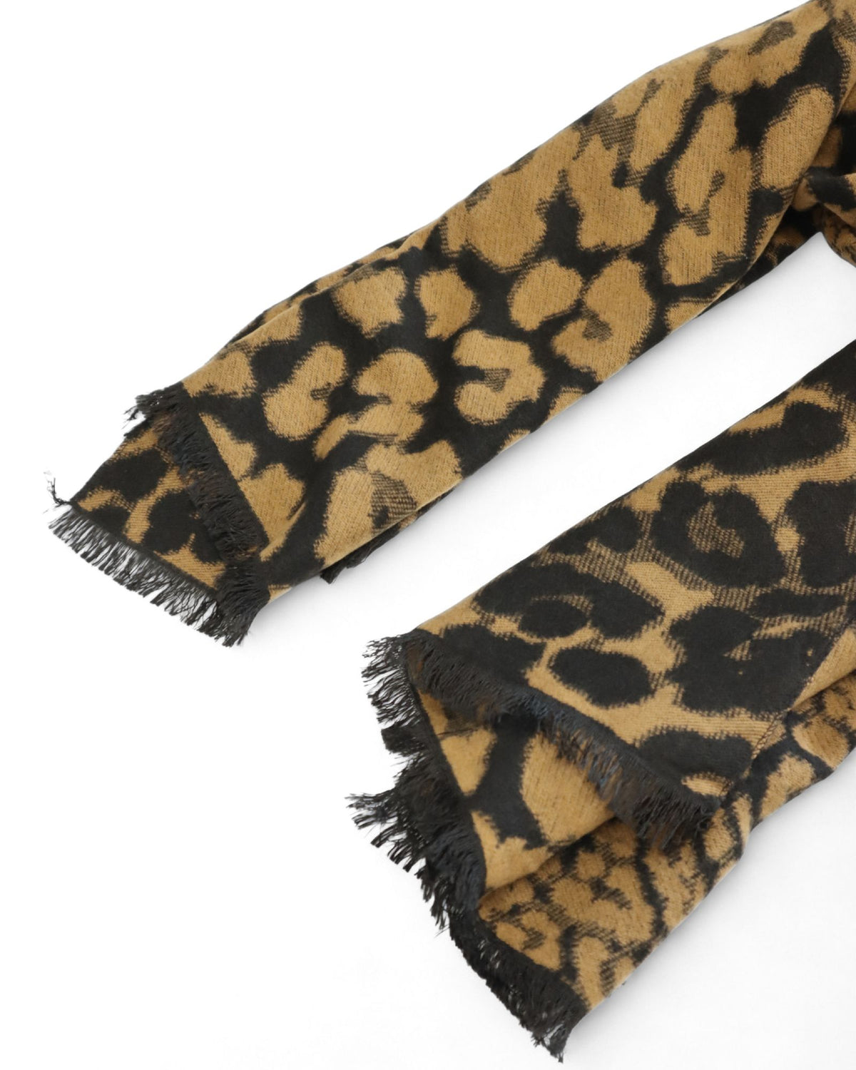 ABBIE SCARF CAMEL LEOAPRD