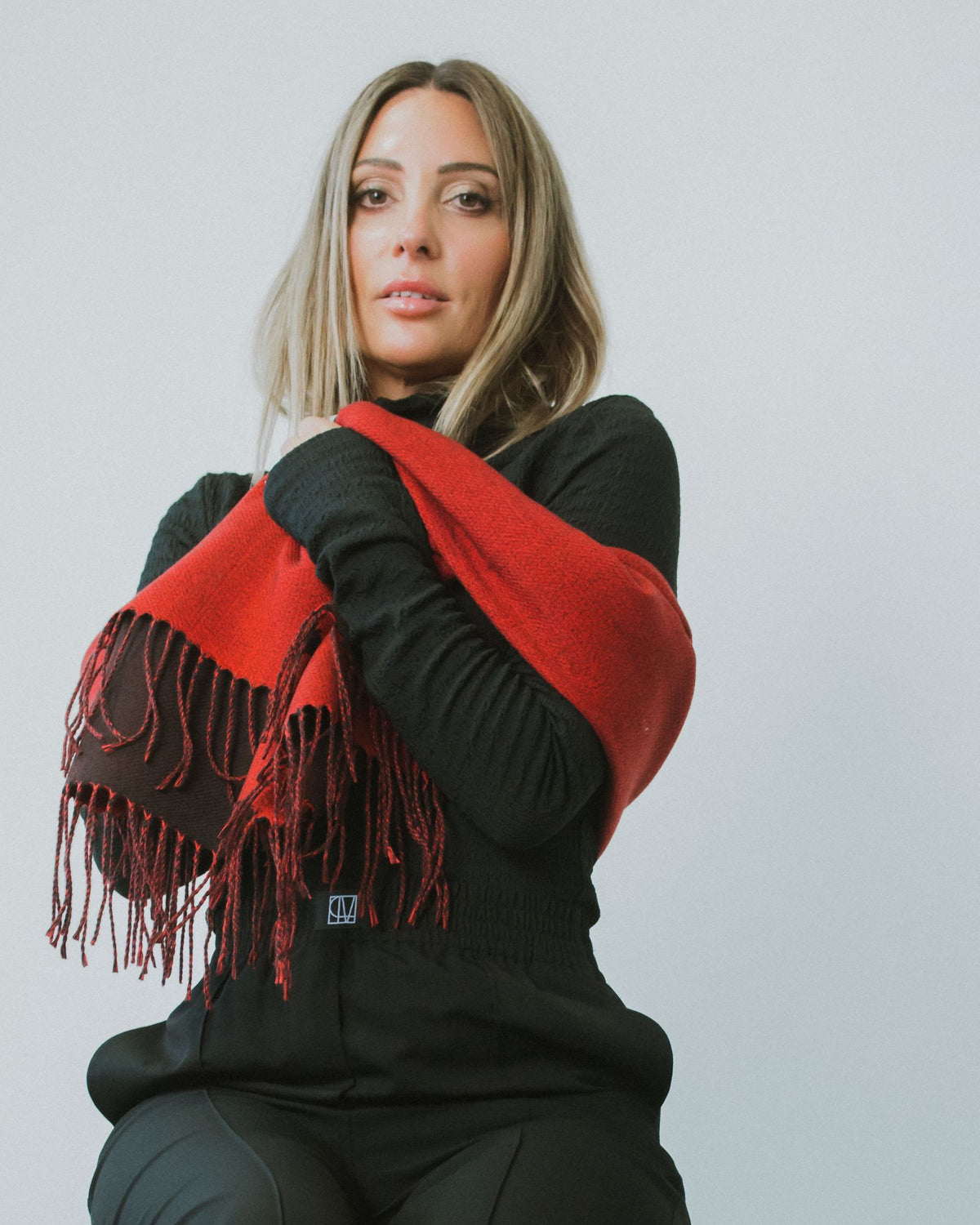 ALICE SCARF BORDO