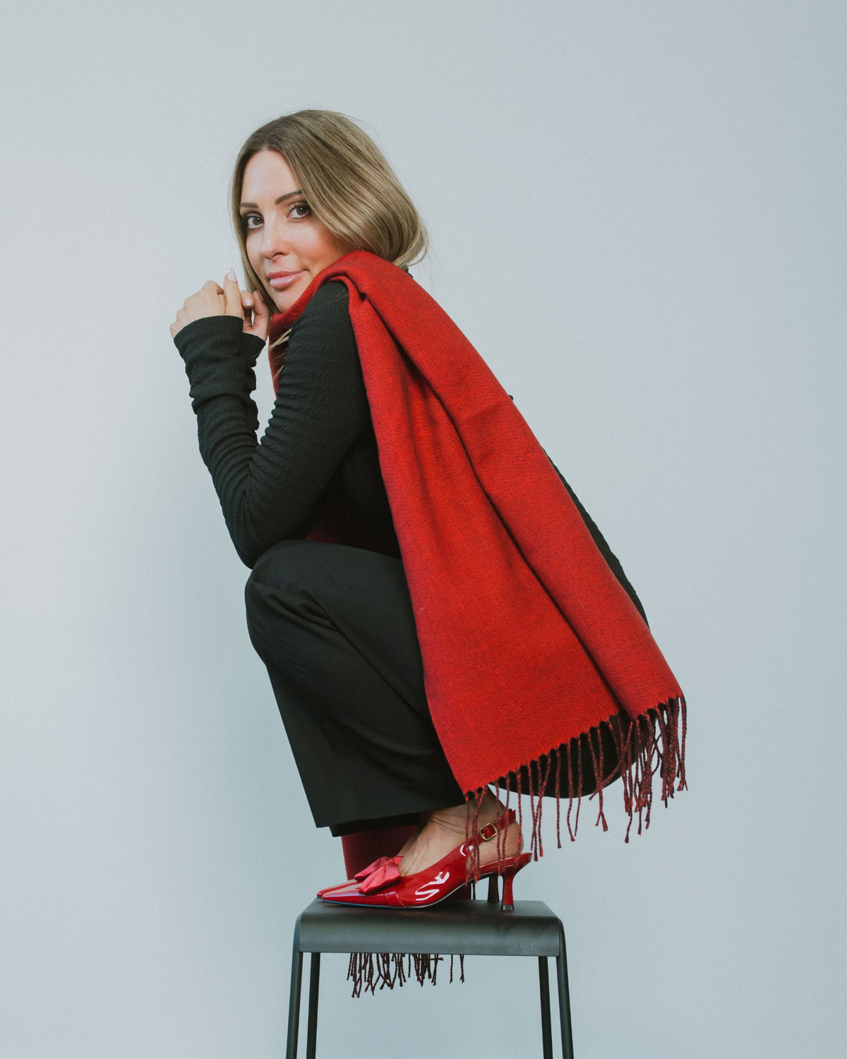 ALICE SCARF BORDO