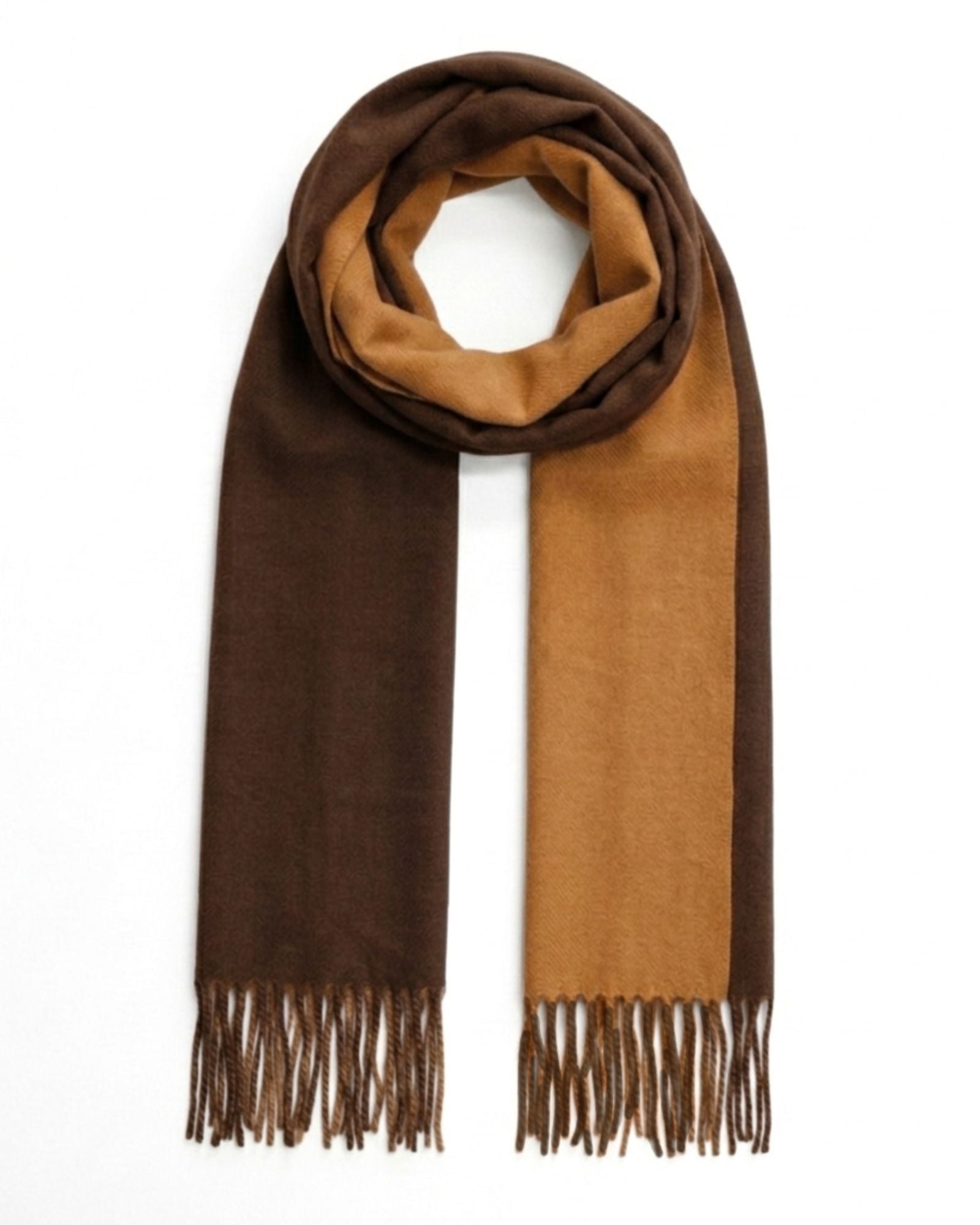 ALICE SCARF LIGHT CHOCOLATE