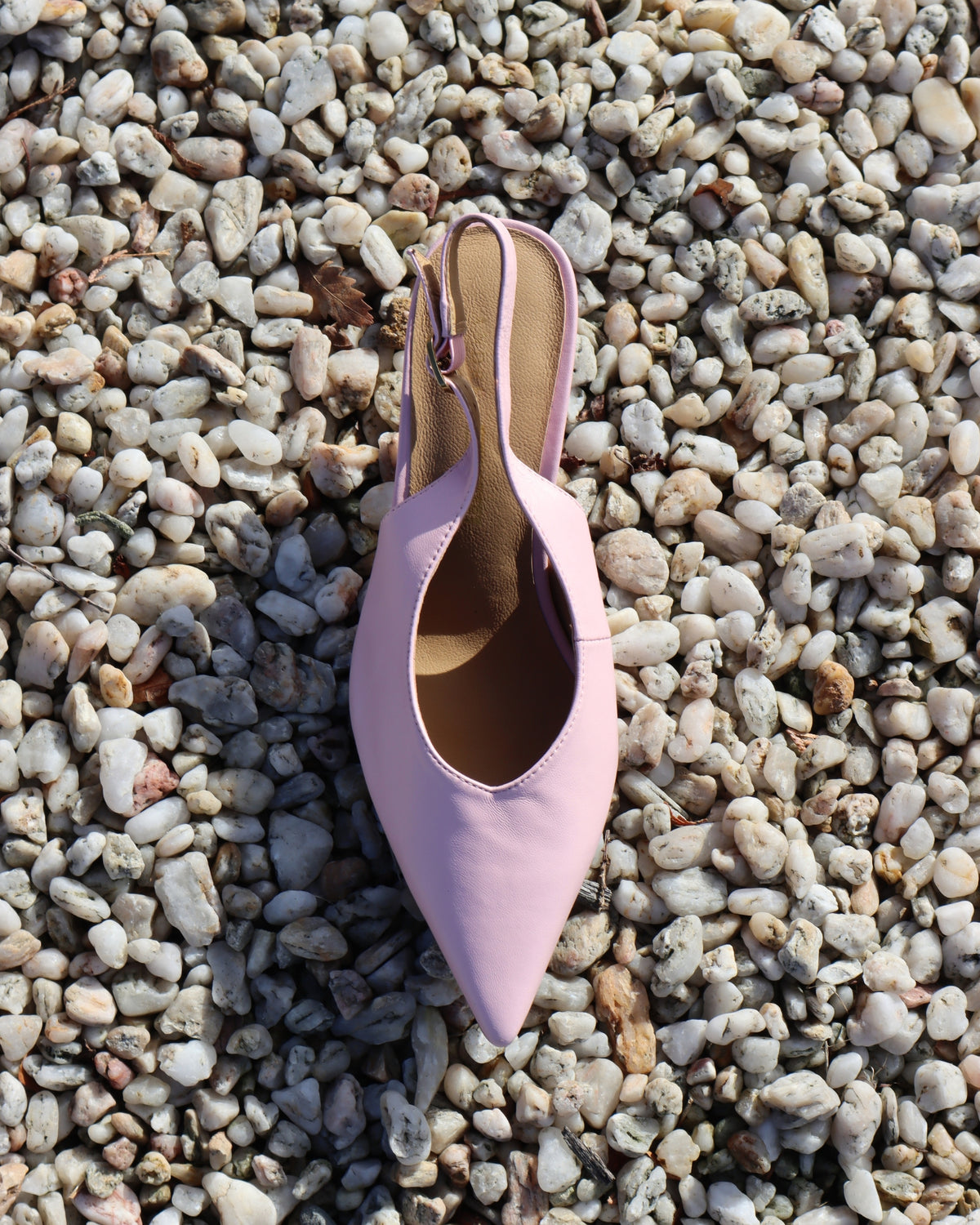 MONROE SLINGBACK HEELS PALE PINK